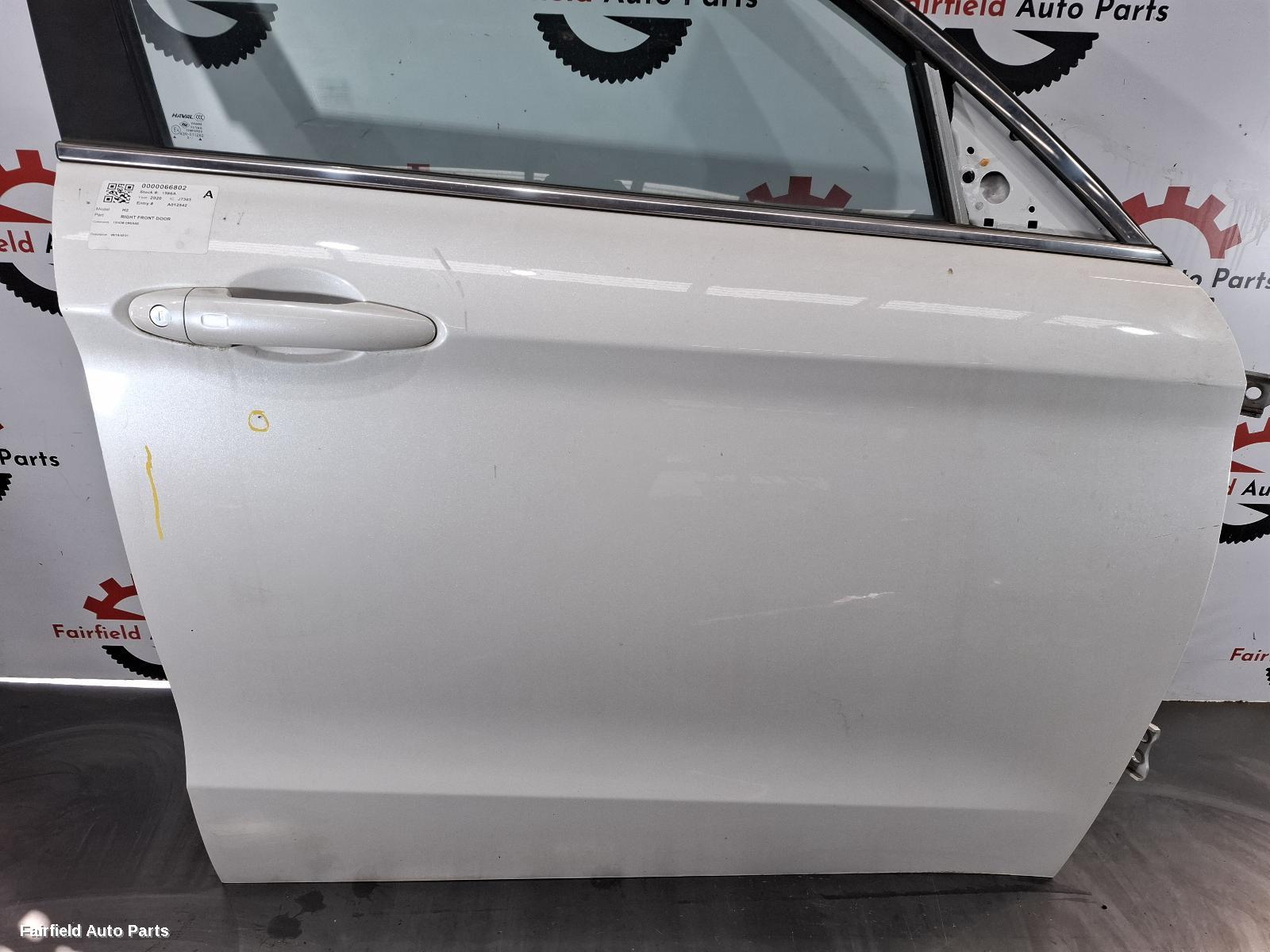 2019-2021 Haval H2 Right Front Door