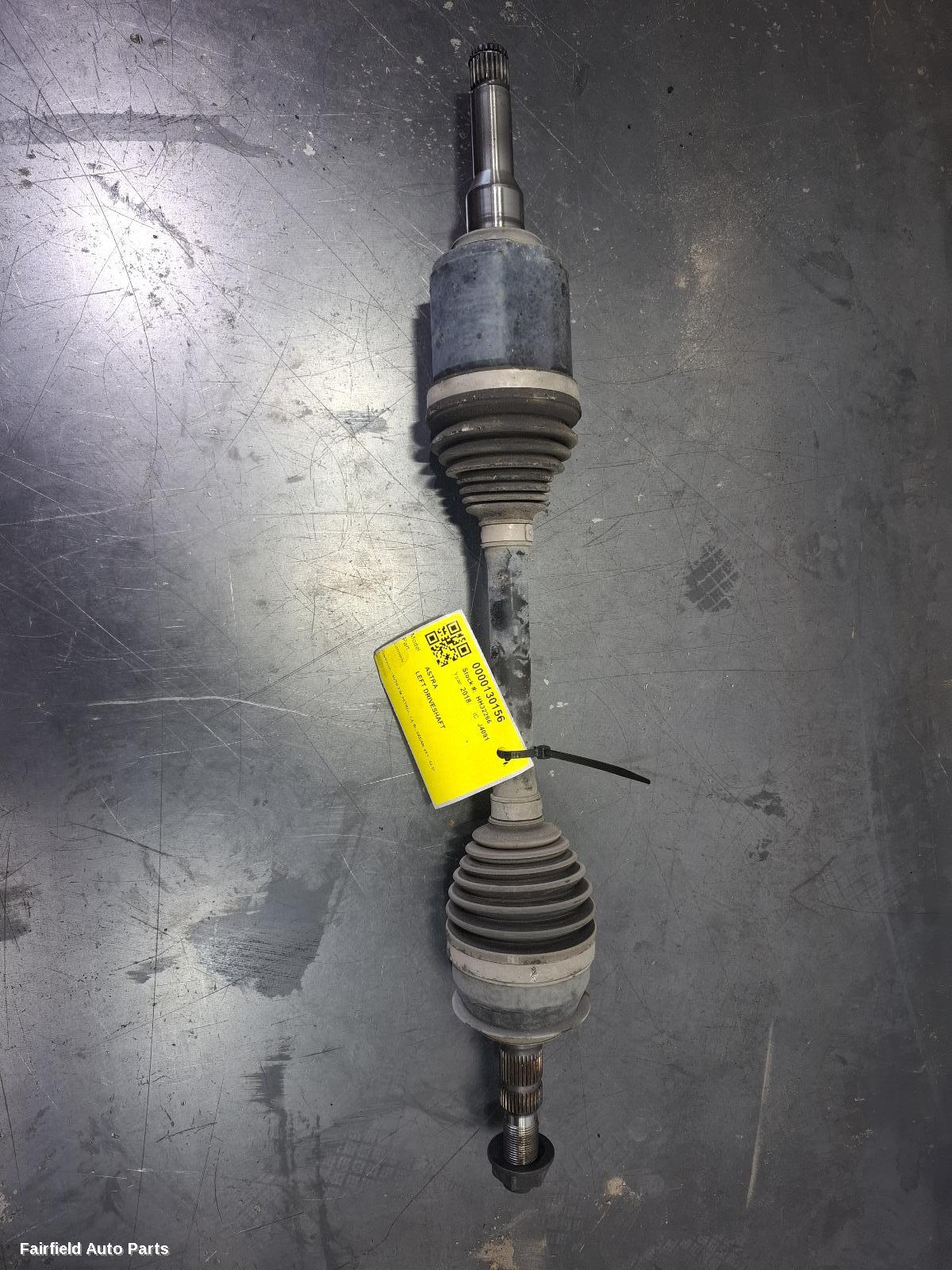 2017-2020 Holden Astra Left Driveshaft