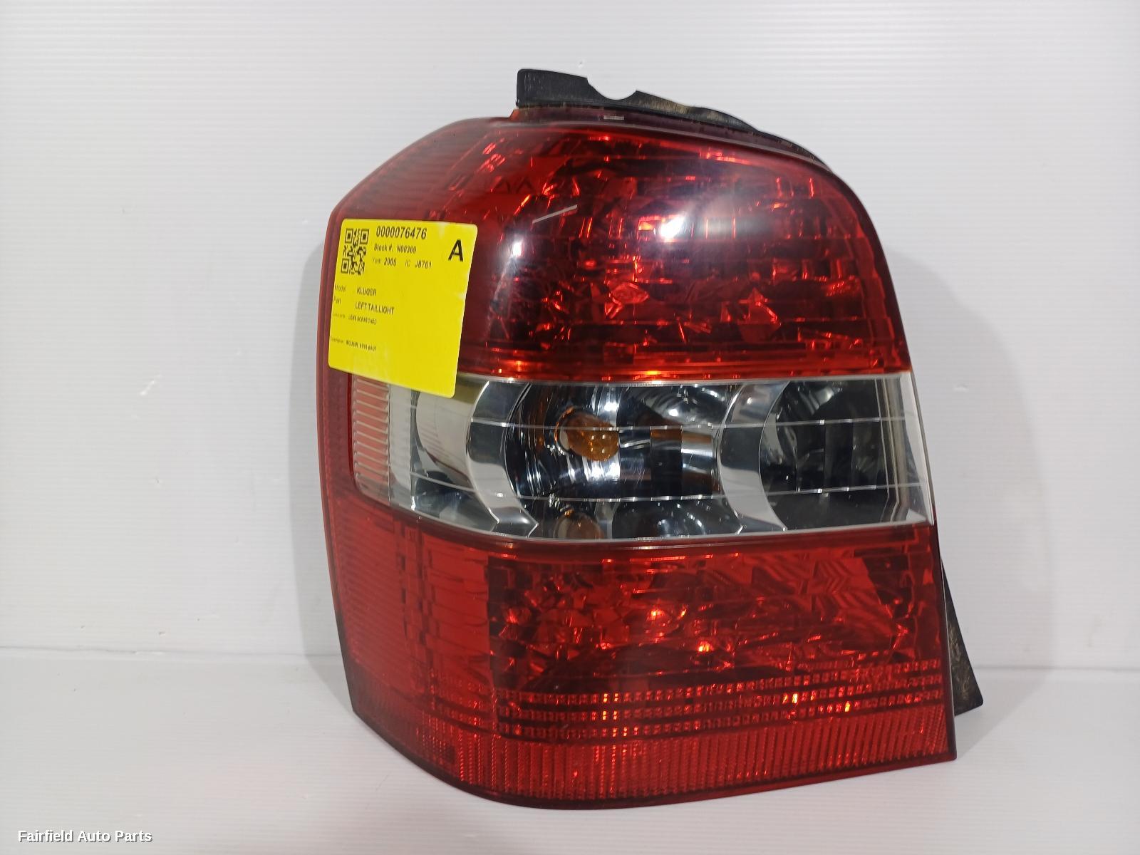 2001-2007 Toyota Kluger Left Taillight