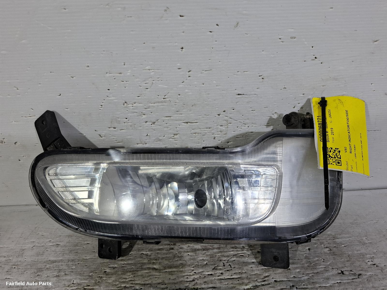 2018-2023 Ldv V80 Right Indicator Fog Side