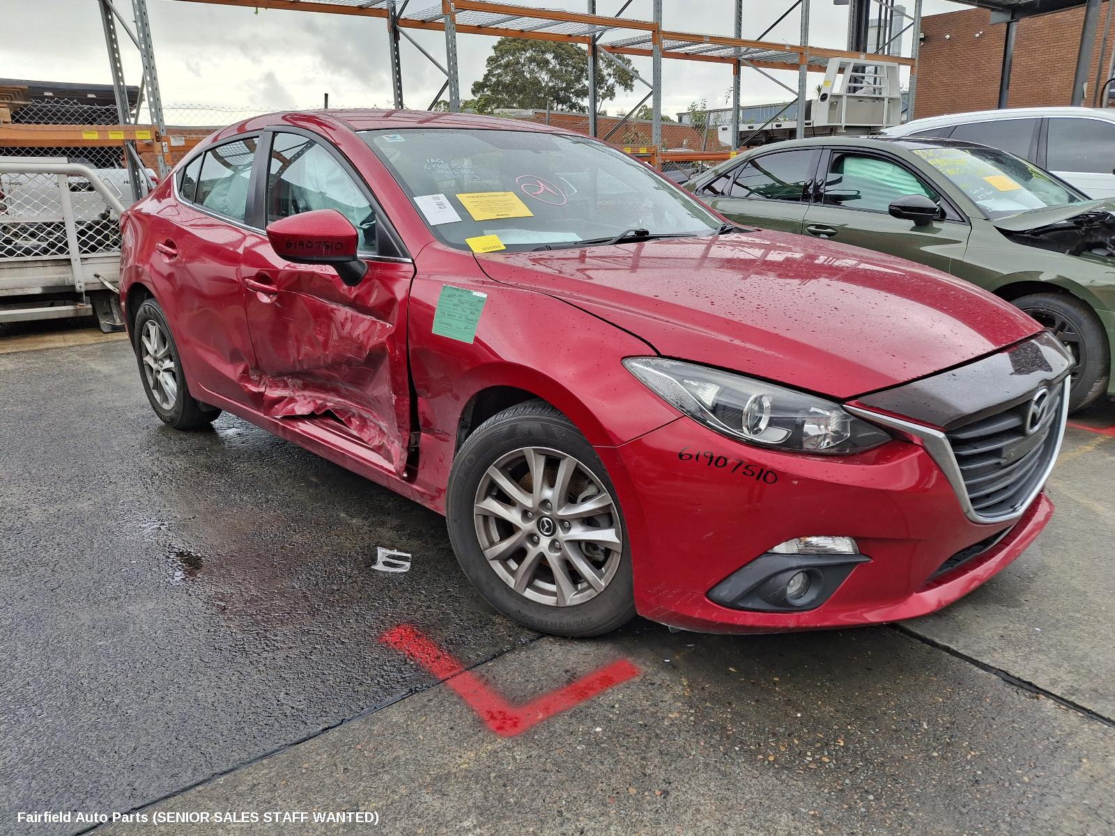 2013-2016 Mazda 3 Radiator Support