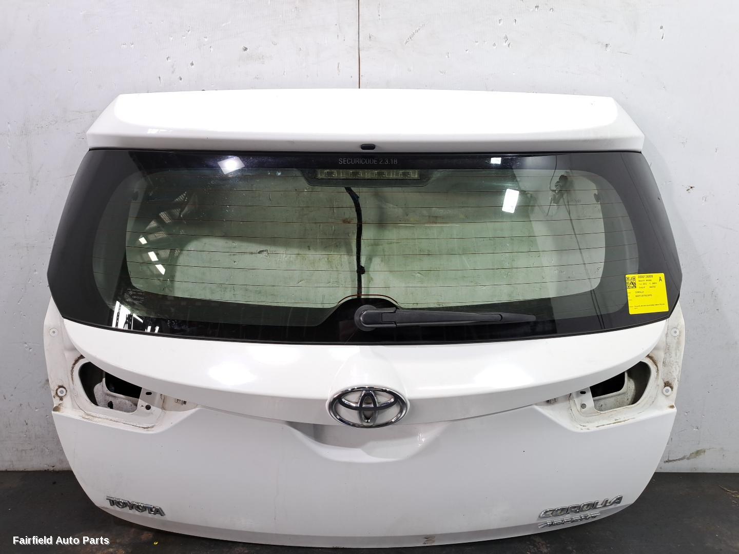 2012-2015 Toyota Corolla Bootlid Tailgate