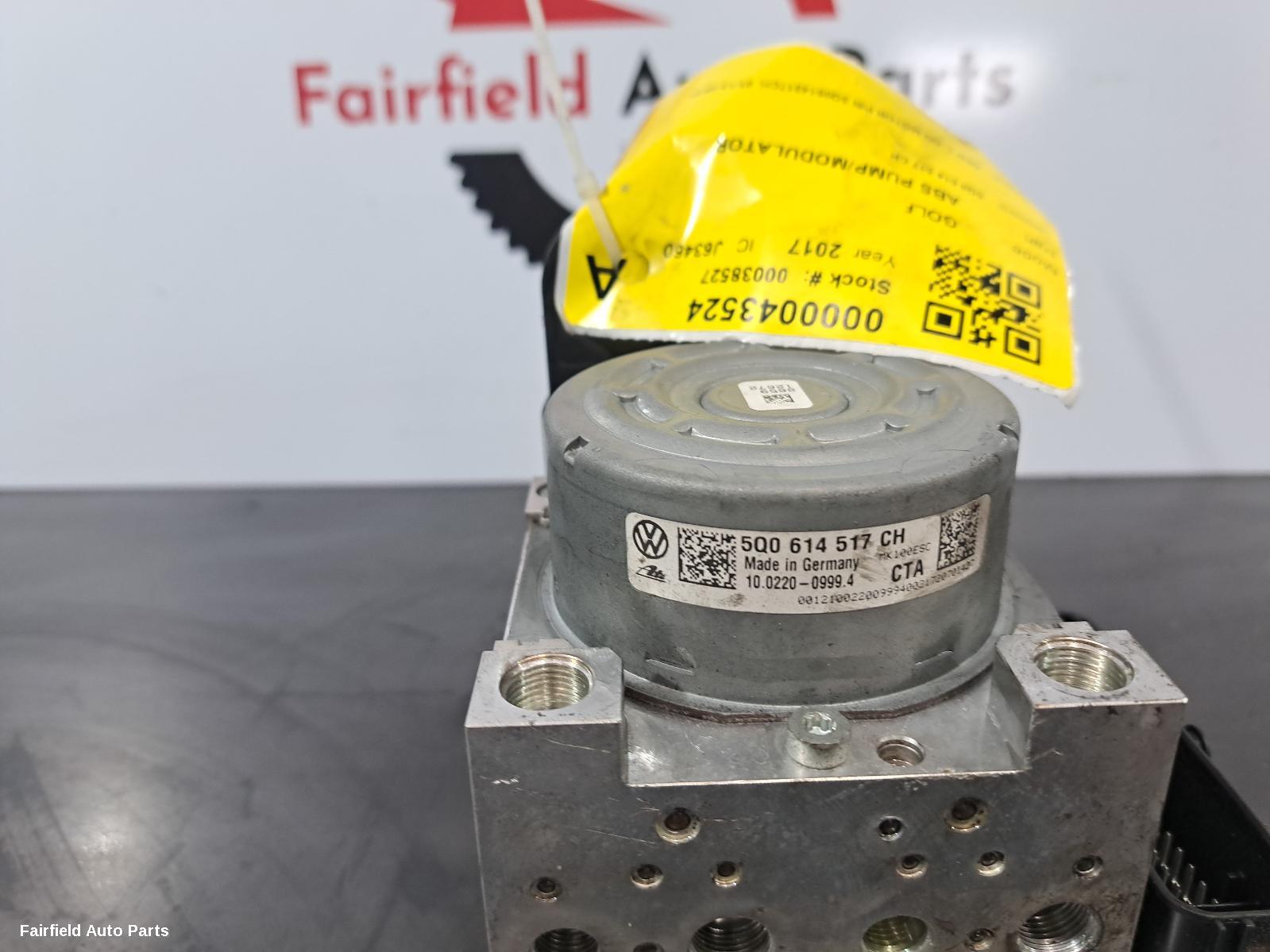 2013-2020 Volkswagen Golf Abs Pump Modulator