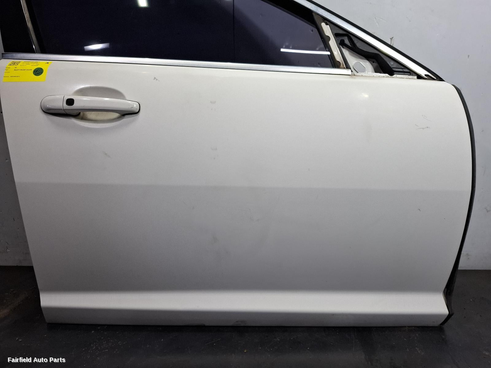 2008-2015 Jaguar Xf Right Front Door