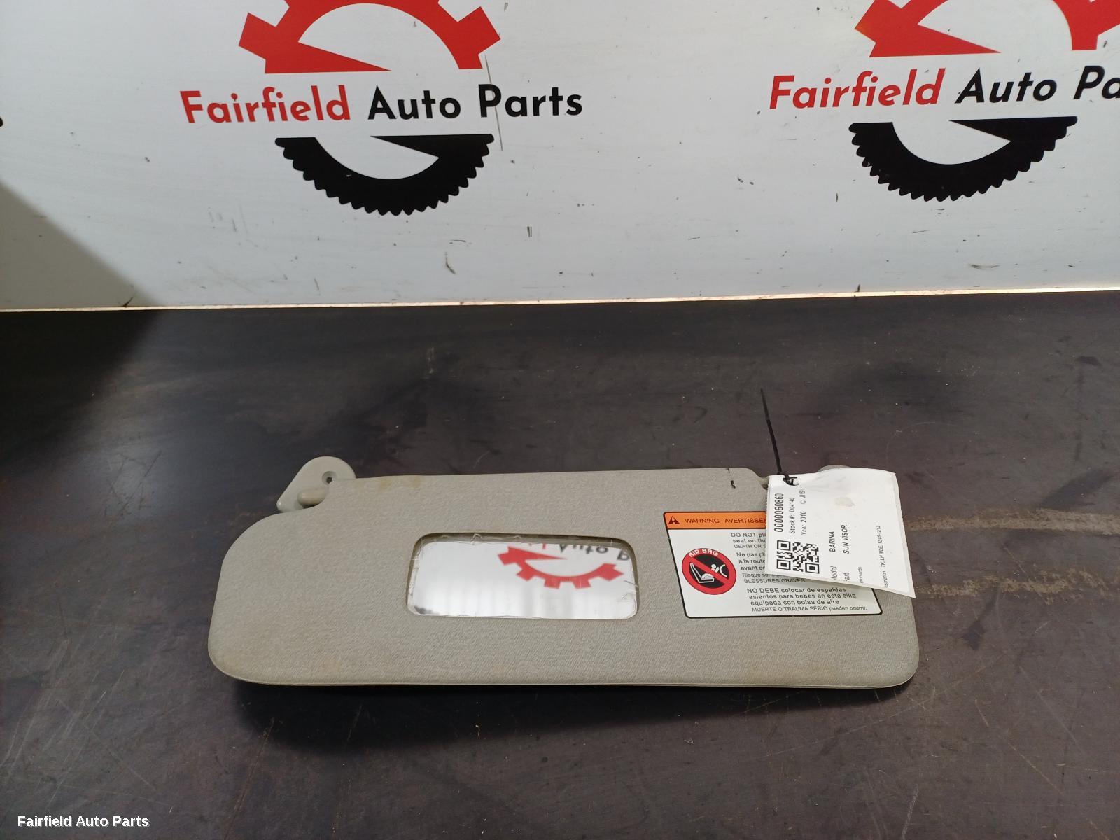 2005-2012 Holden Barina Sunvisor