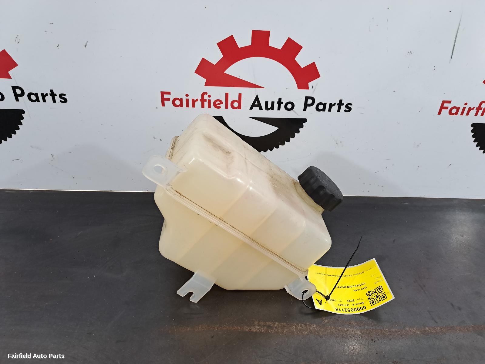 2015-2021 Ldv G10 Overflow Bottle