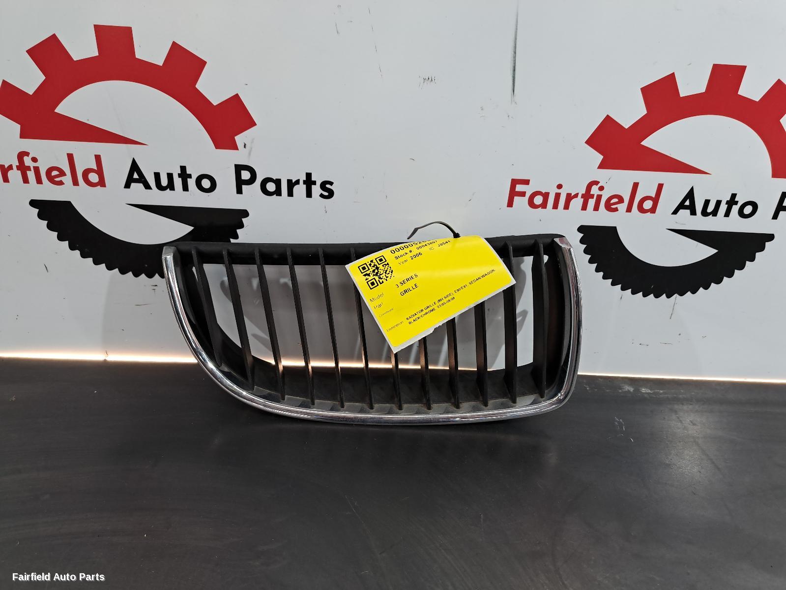 2005-2008 Bmw 3 Series Grille