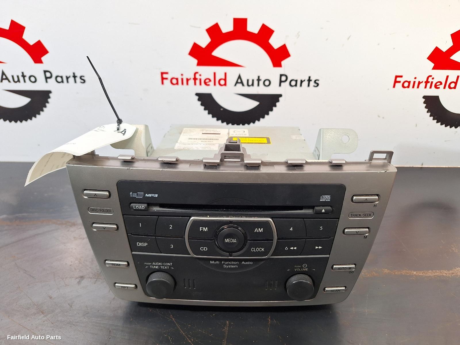 2008-2012 Mazda 6 Radio Cd Dvd Sat Tv