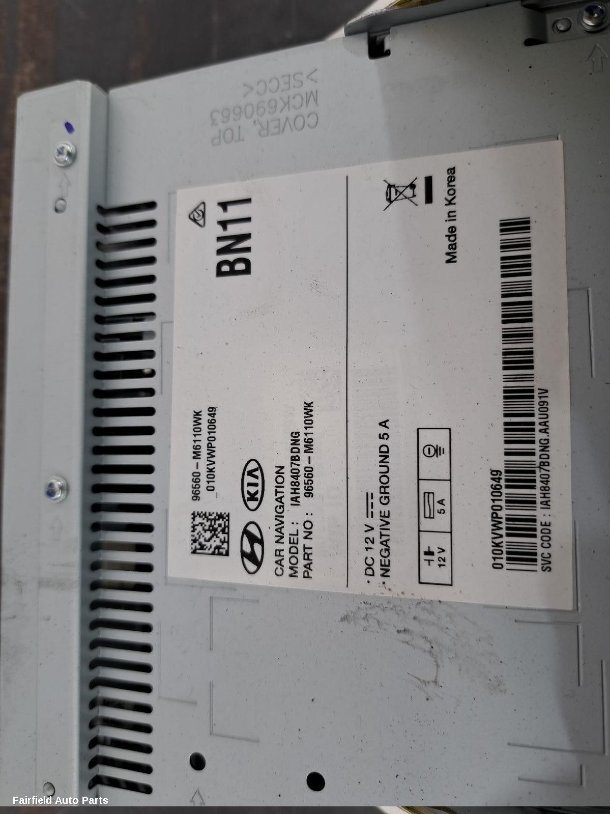 2018-2021 Kia Cerato Radio Cd Dvd Sat Tv