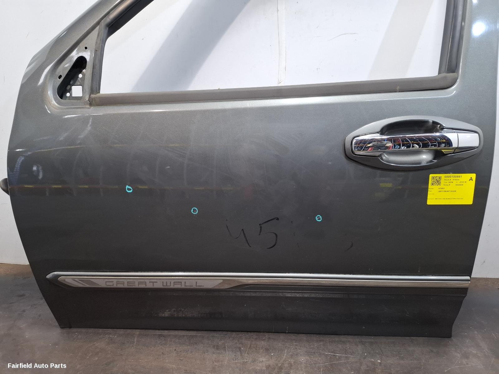 2016-2021 Great Wall Steed Left Front Door