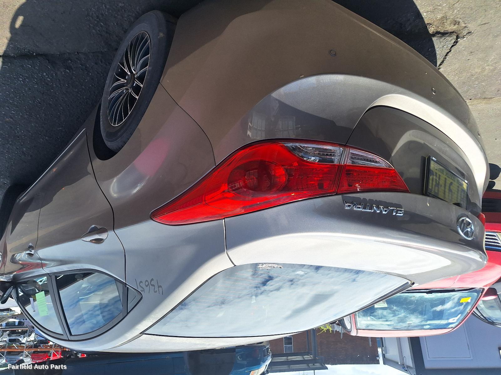 2011-2013 Hyundai Elantra Rear Bumper
