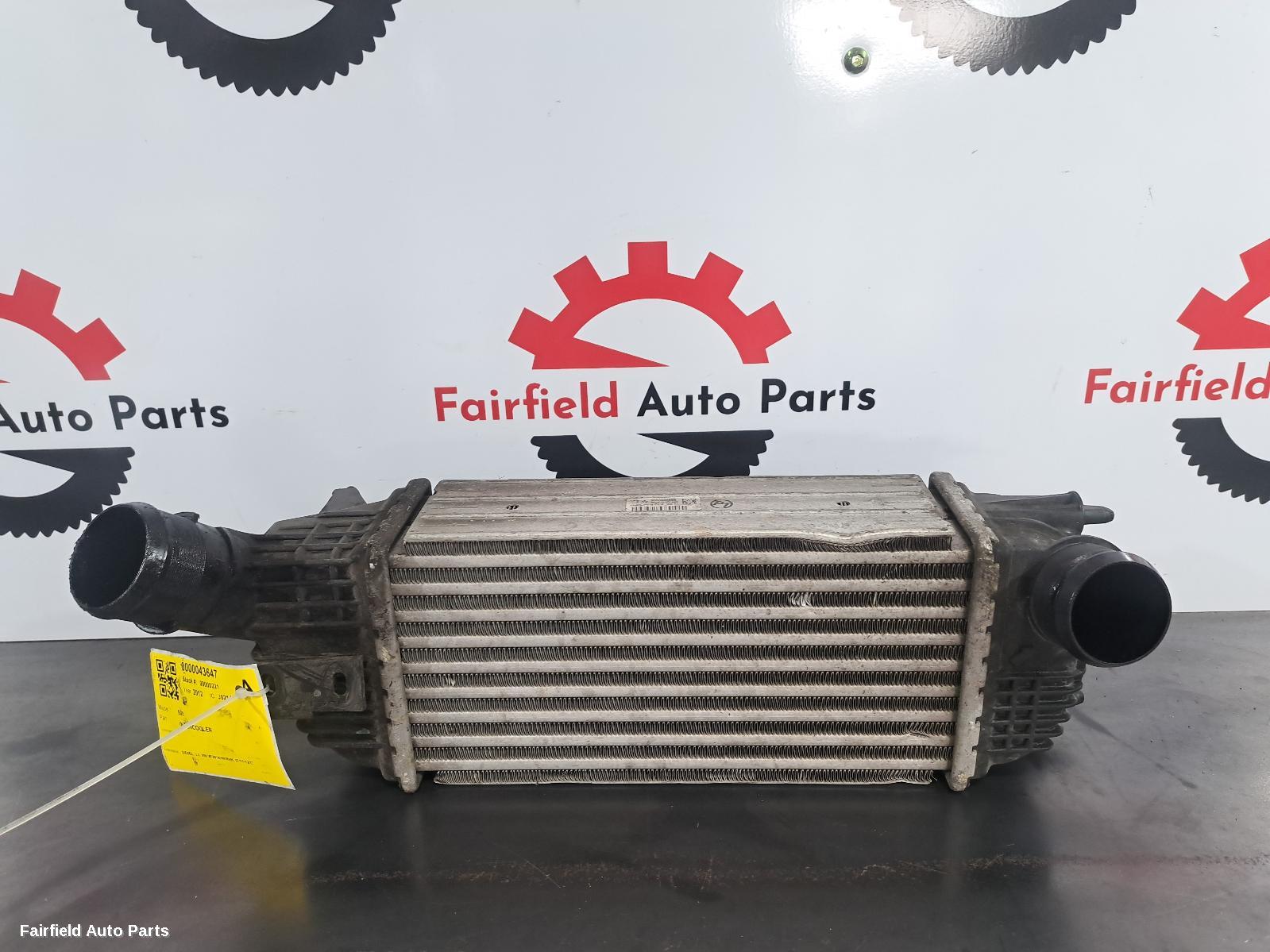 2011-2017 Peugeot 508 Intercooler