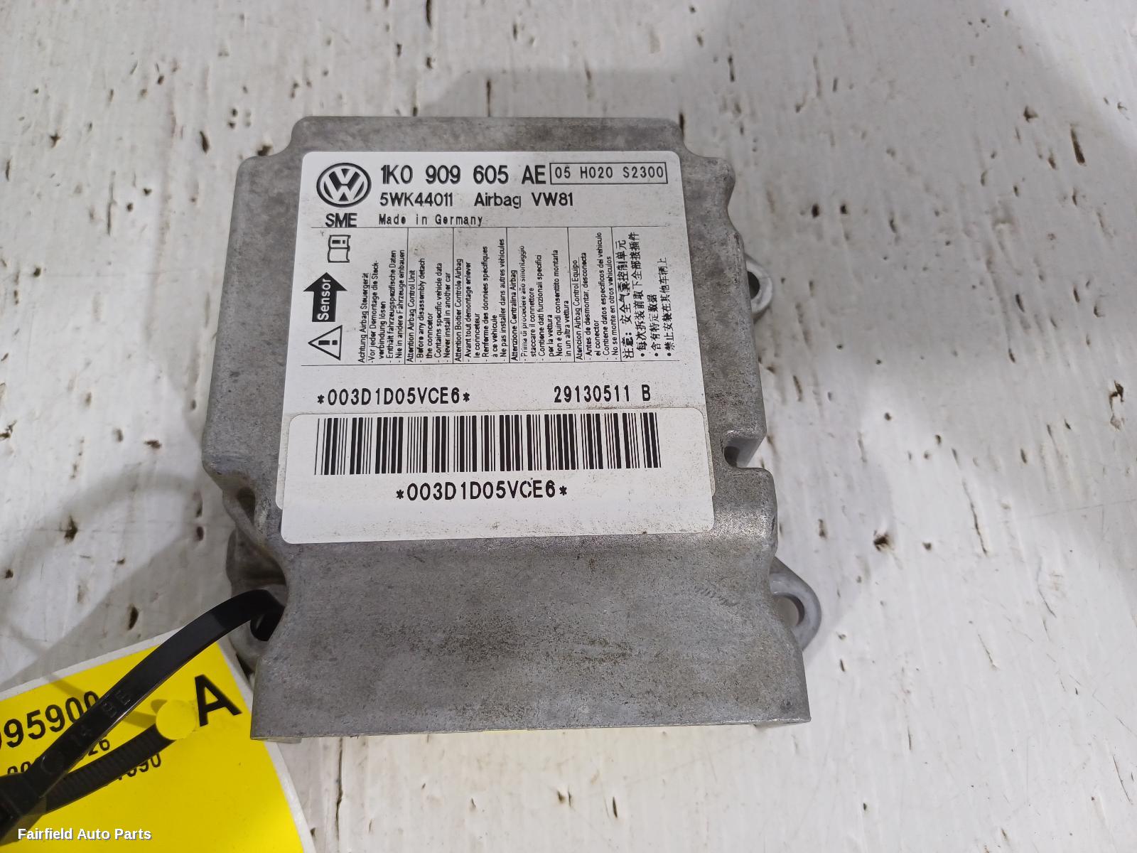 2008-2017 Volkswagen Scirocco Airbag Module Sensor