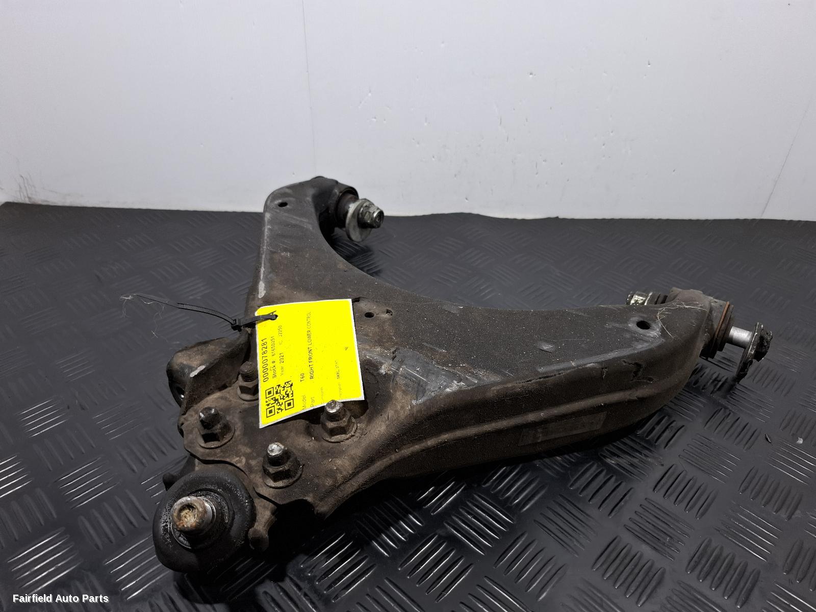 2017-2021 Ldv T60 Right Front Lower Control Arm
