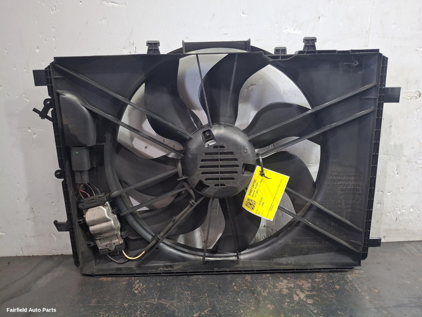 2009-2016 Mercedes E Class Fan