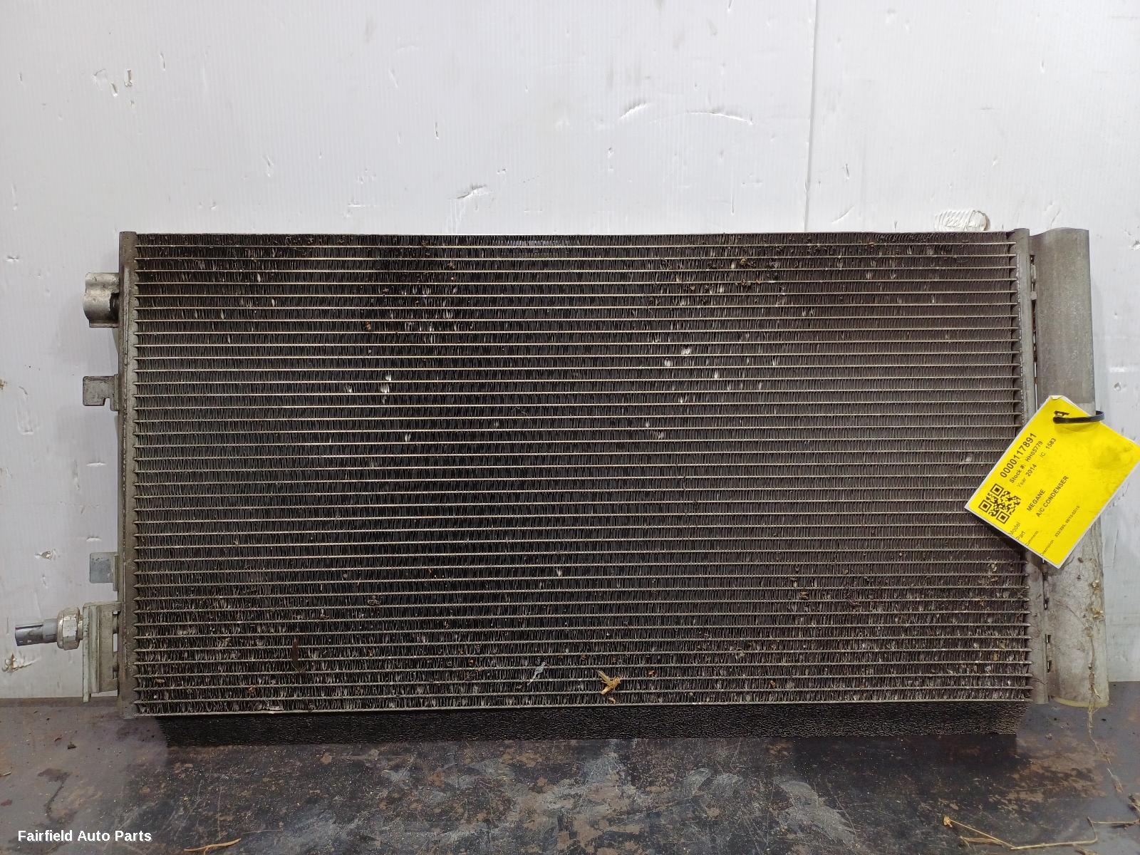 2010-2016 Renault Megane A C Condenser