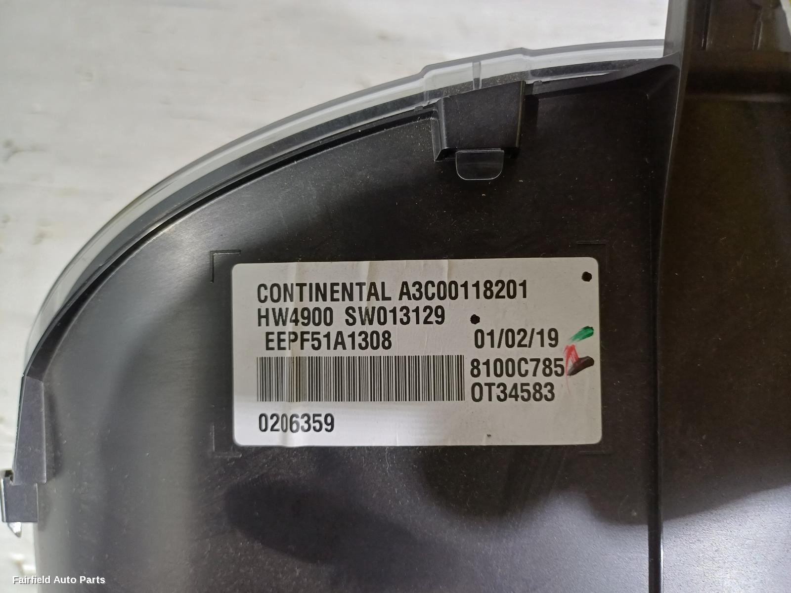 2017-2020 Mitsubishi Eclipse Cross Instrument Cluster