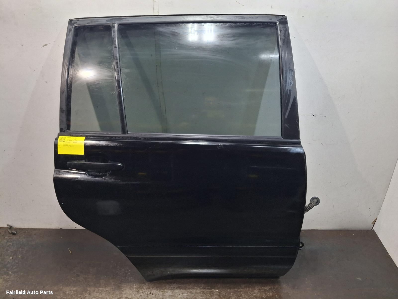 2001-2007 Toyota Kluger Right Rear Door Sliding