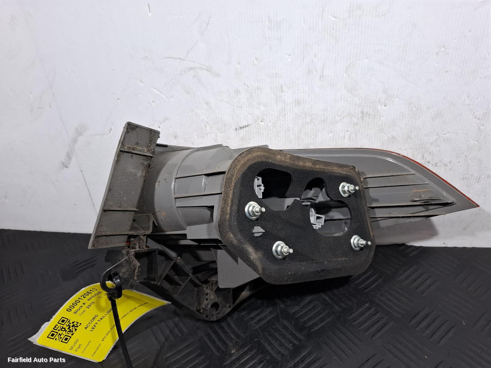 2008-2011 Honda Accord Left Taillight