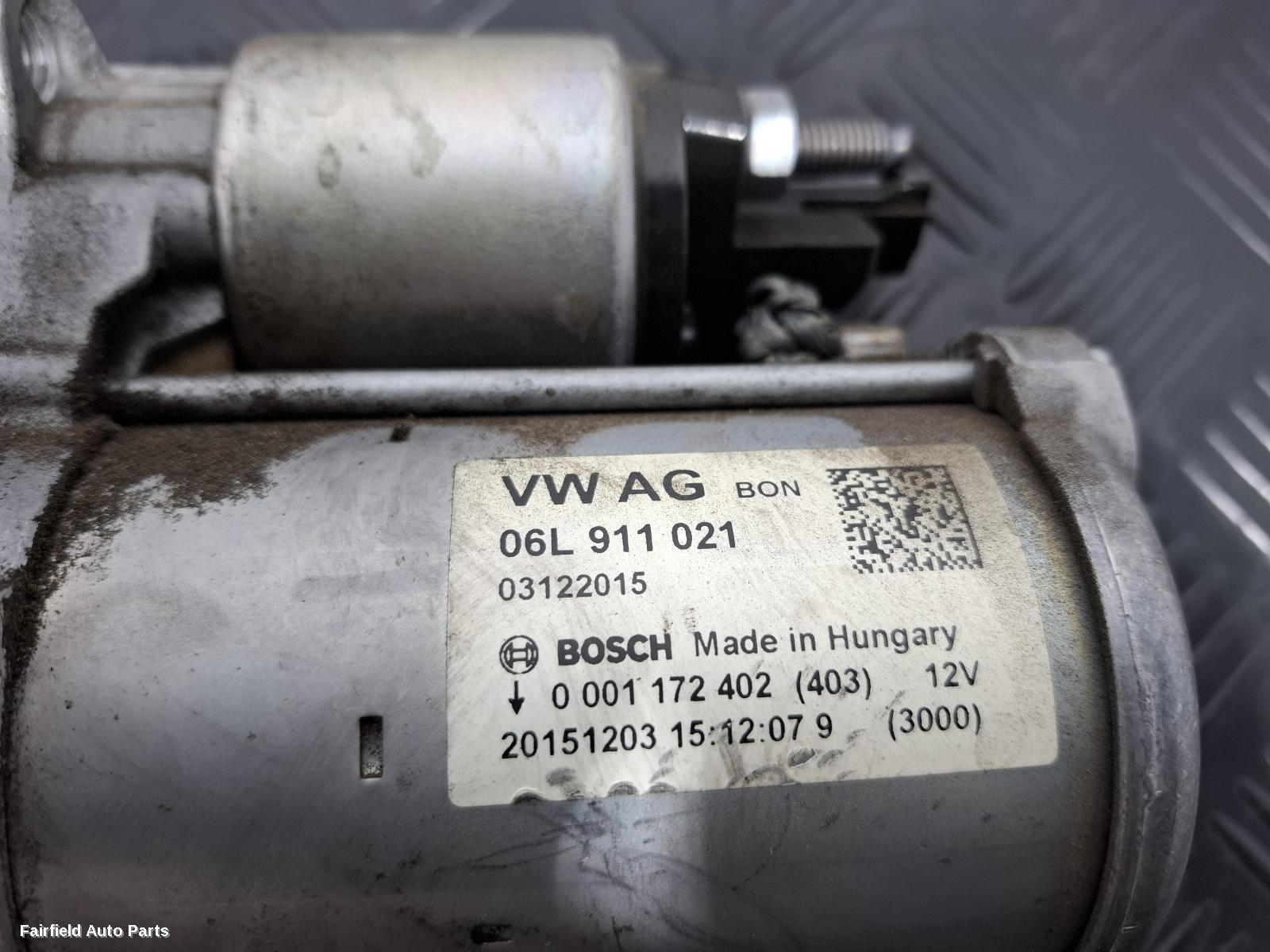 2015-2020 Audi A4 Starter