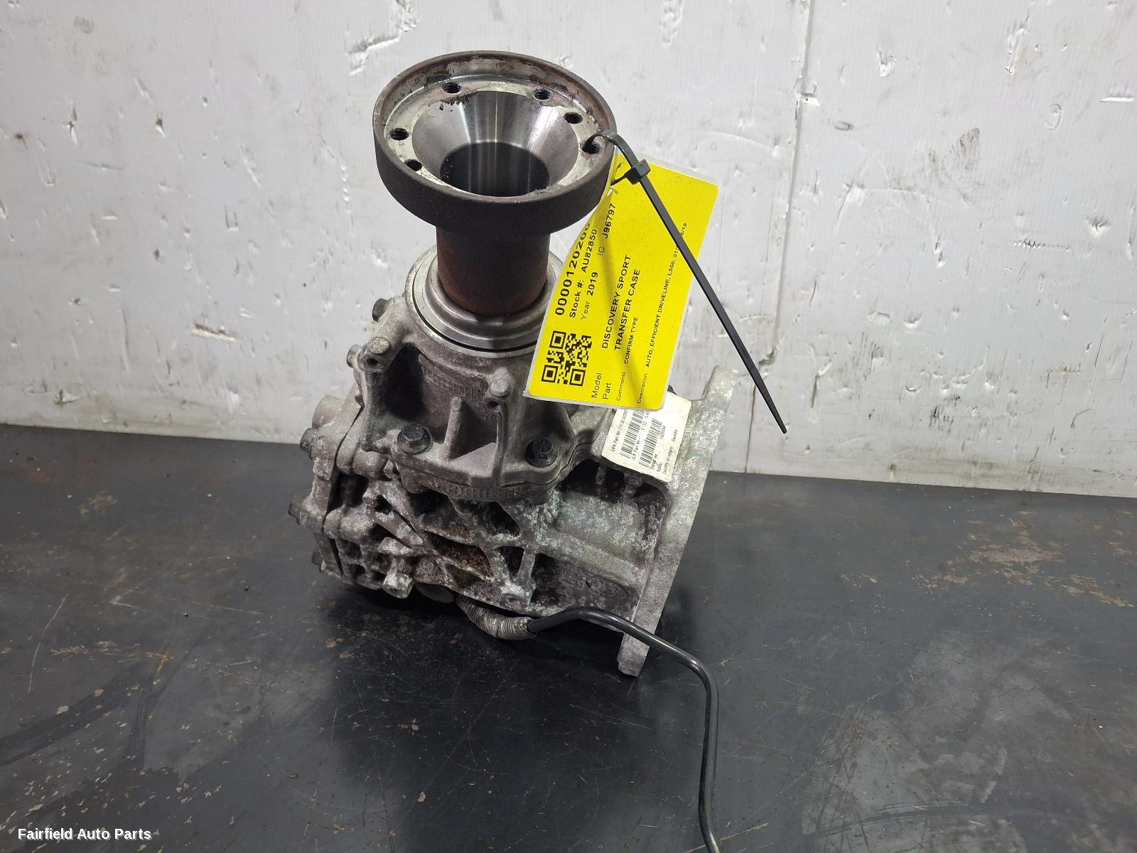 2019-2026 Land Rover Discovery Sport Transfer Case
