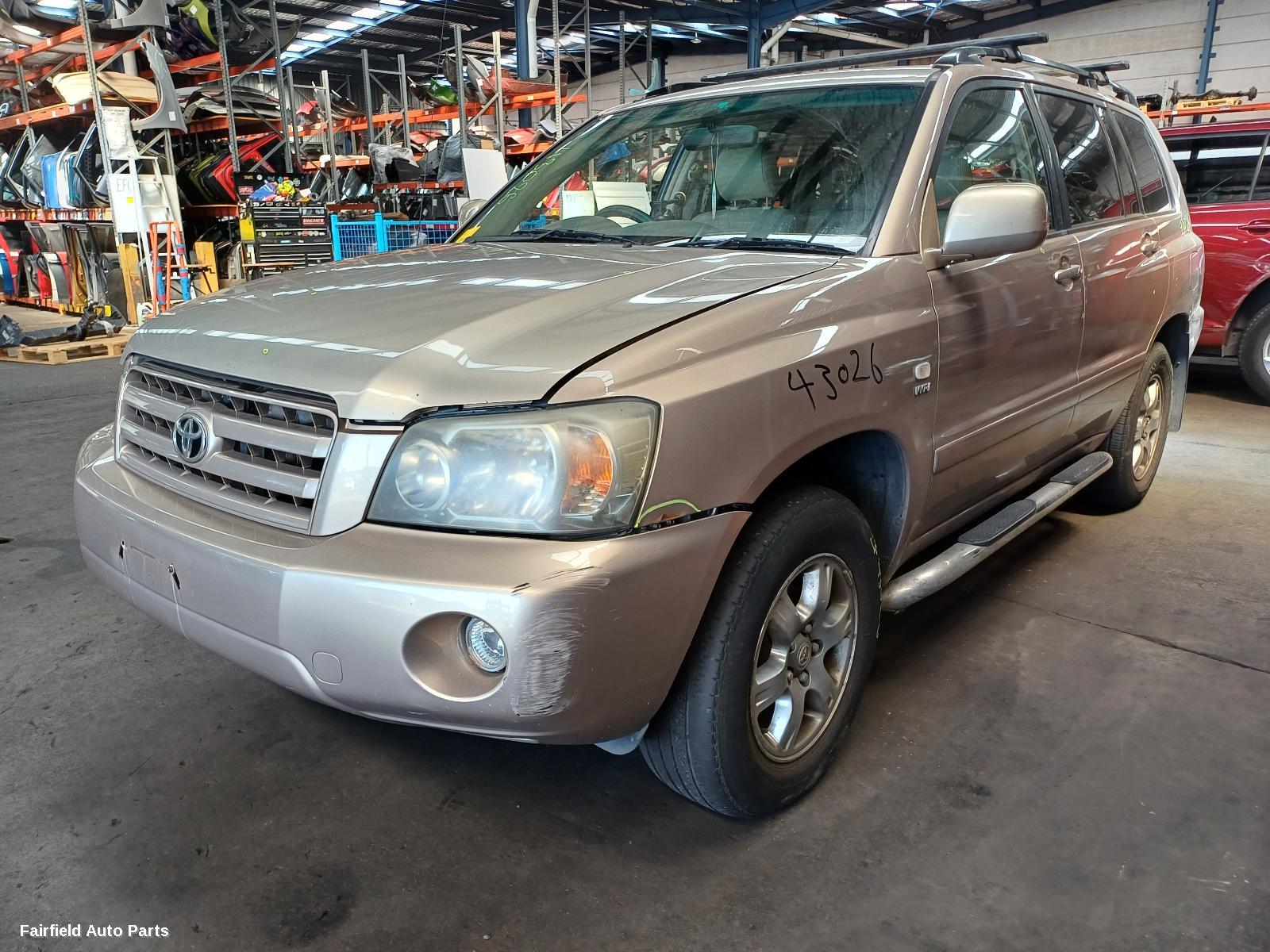 2001-2007 Toyota Kluger Side Step Skirt