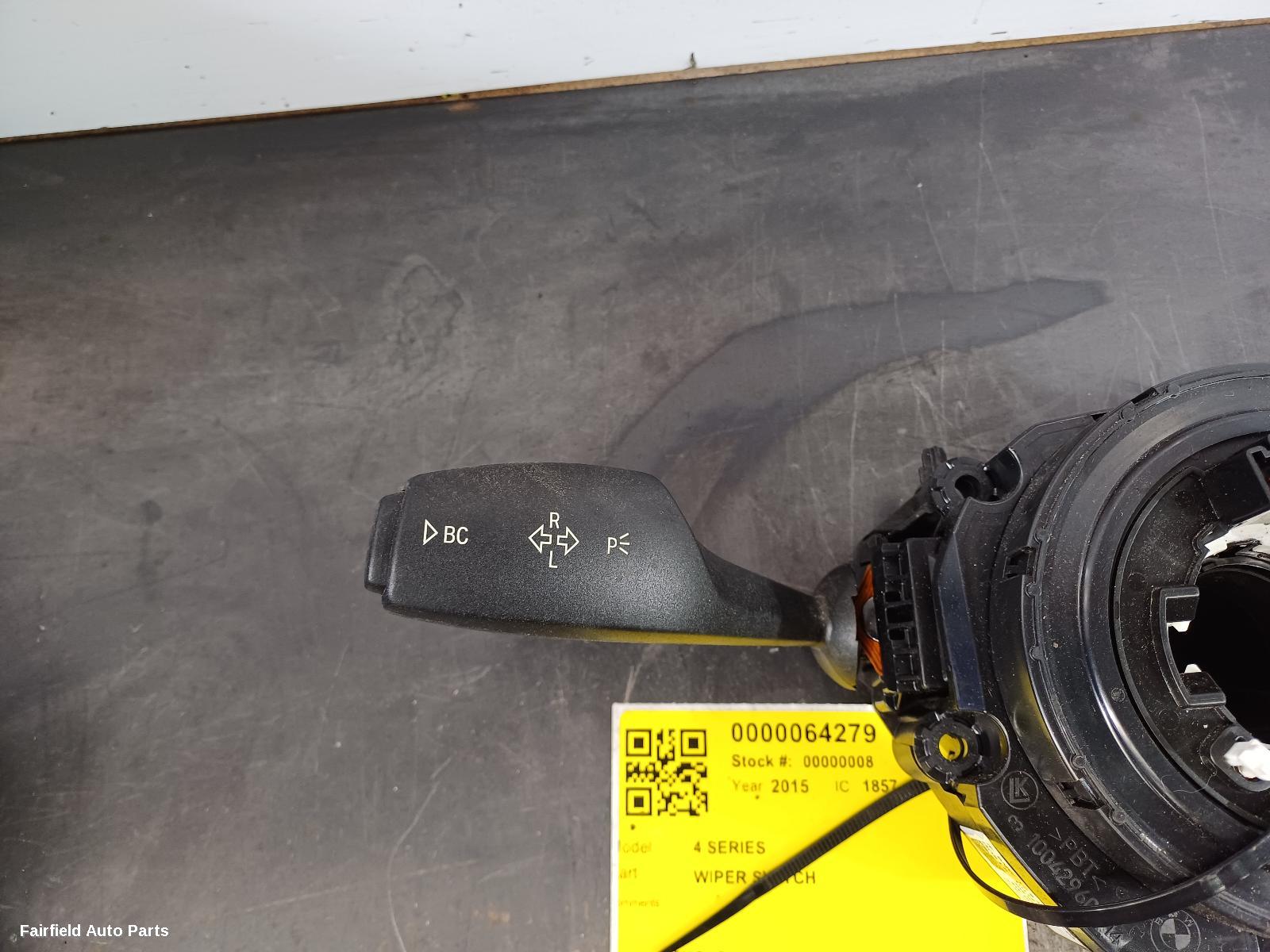 2013-2020 Bmw 4 Series Wiper Switch