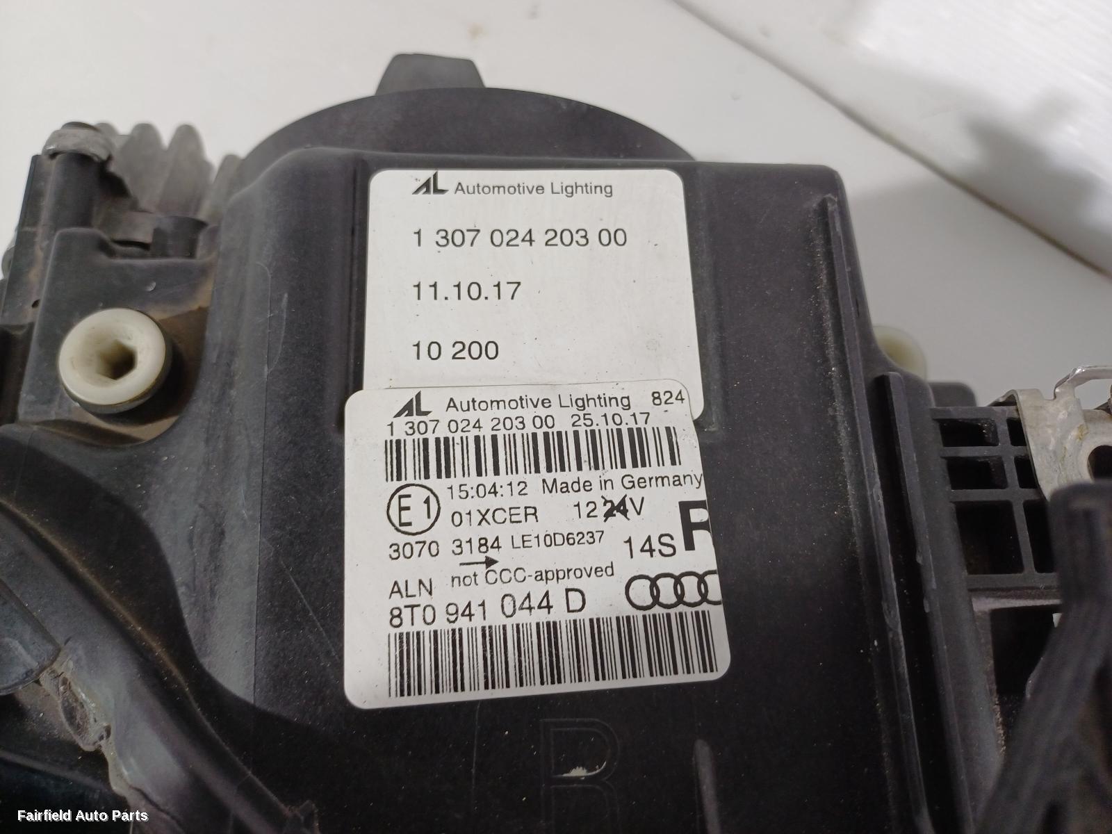 2012-2016 Audi A5 Right Headlamp