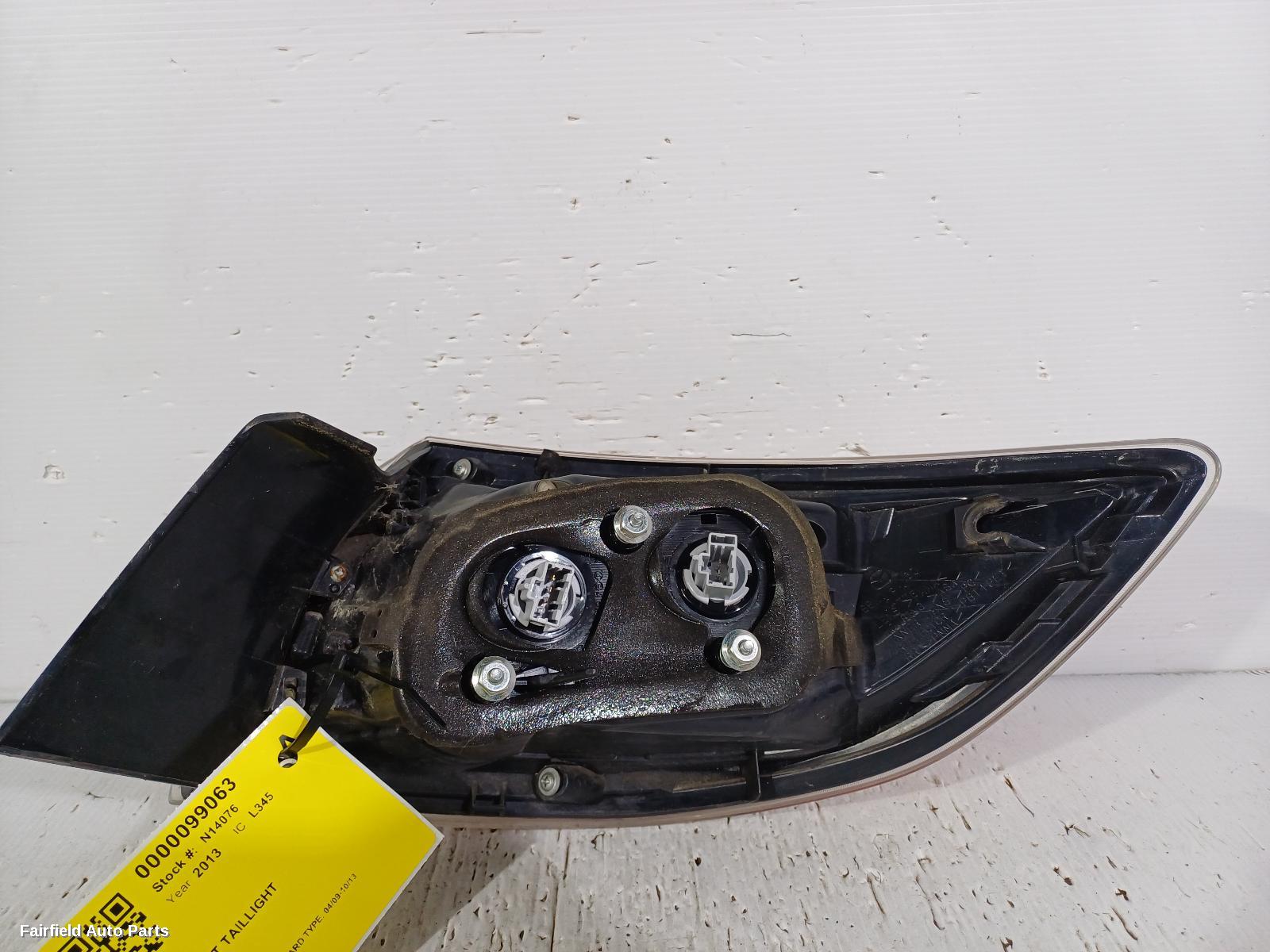 2009-2013 Mazda 3 Left Taillight