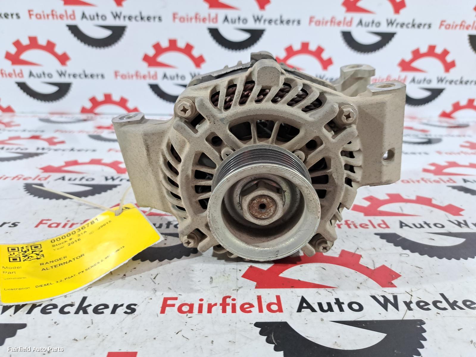 2015-2018 Ford Ranger Alternator