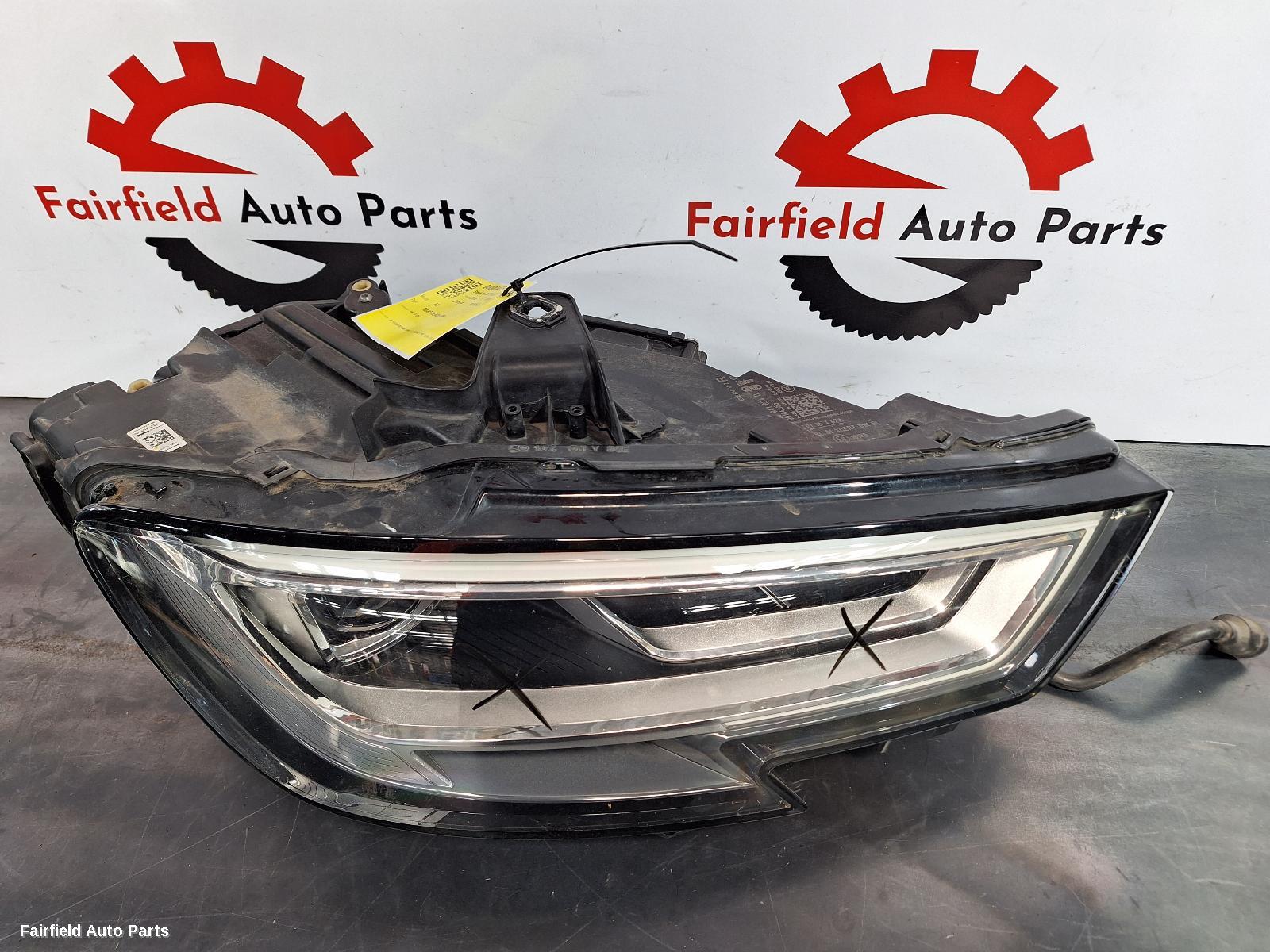 2016-2020 Audi A3 Right Headlamp