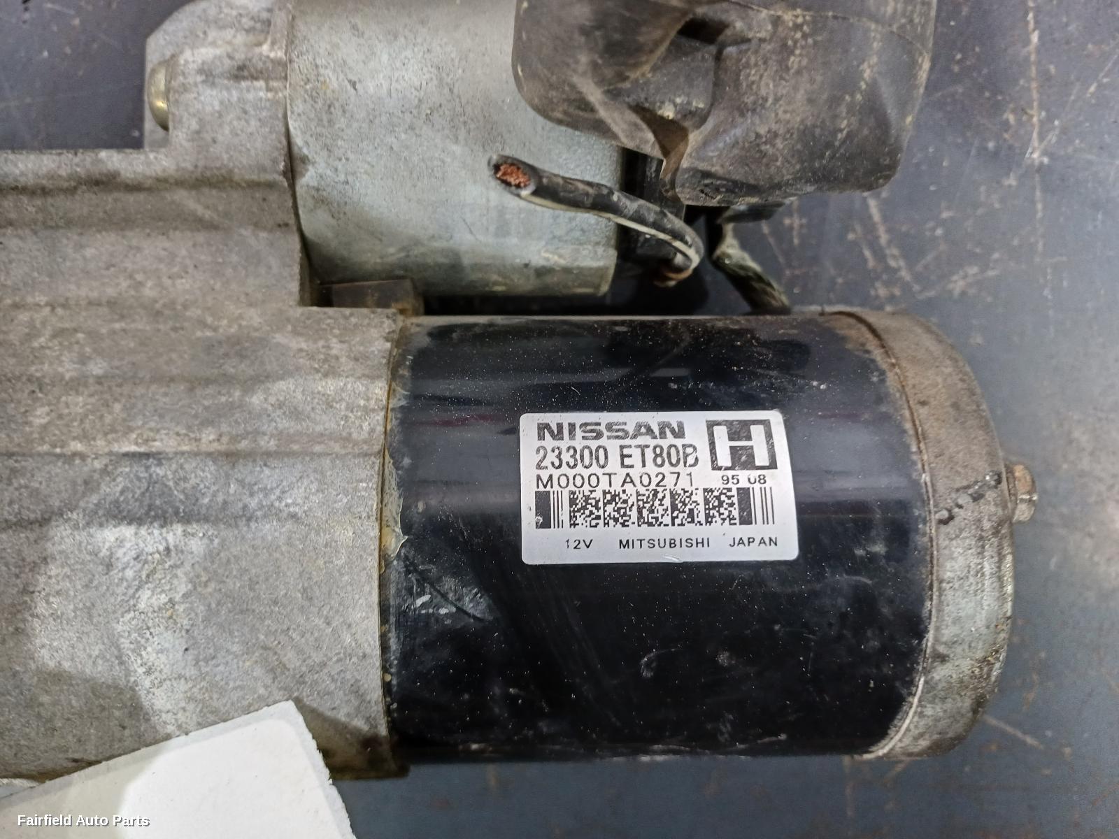 2007-2013 Nissan Xtrail Starter
