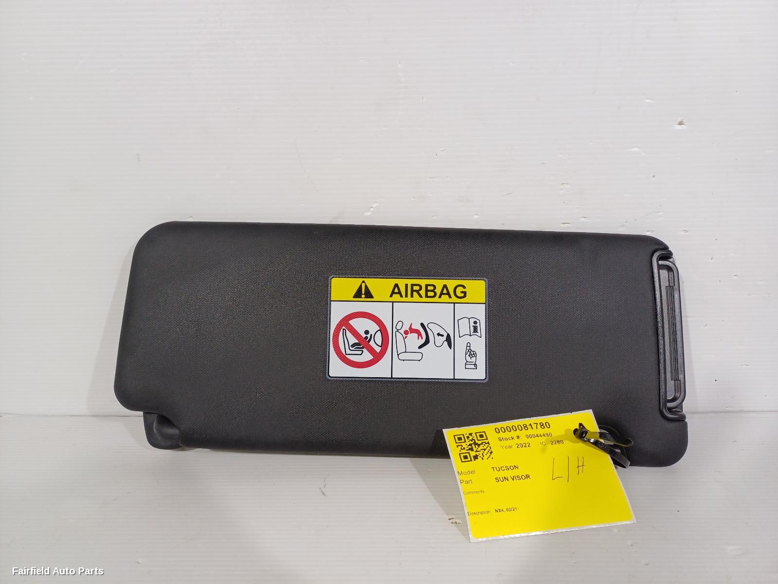 2021-2024 Hyundai Tucson Sunvisor