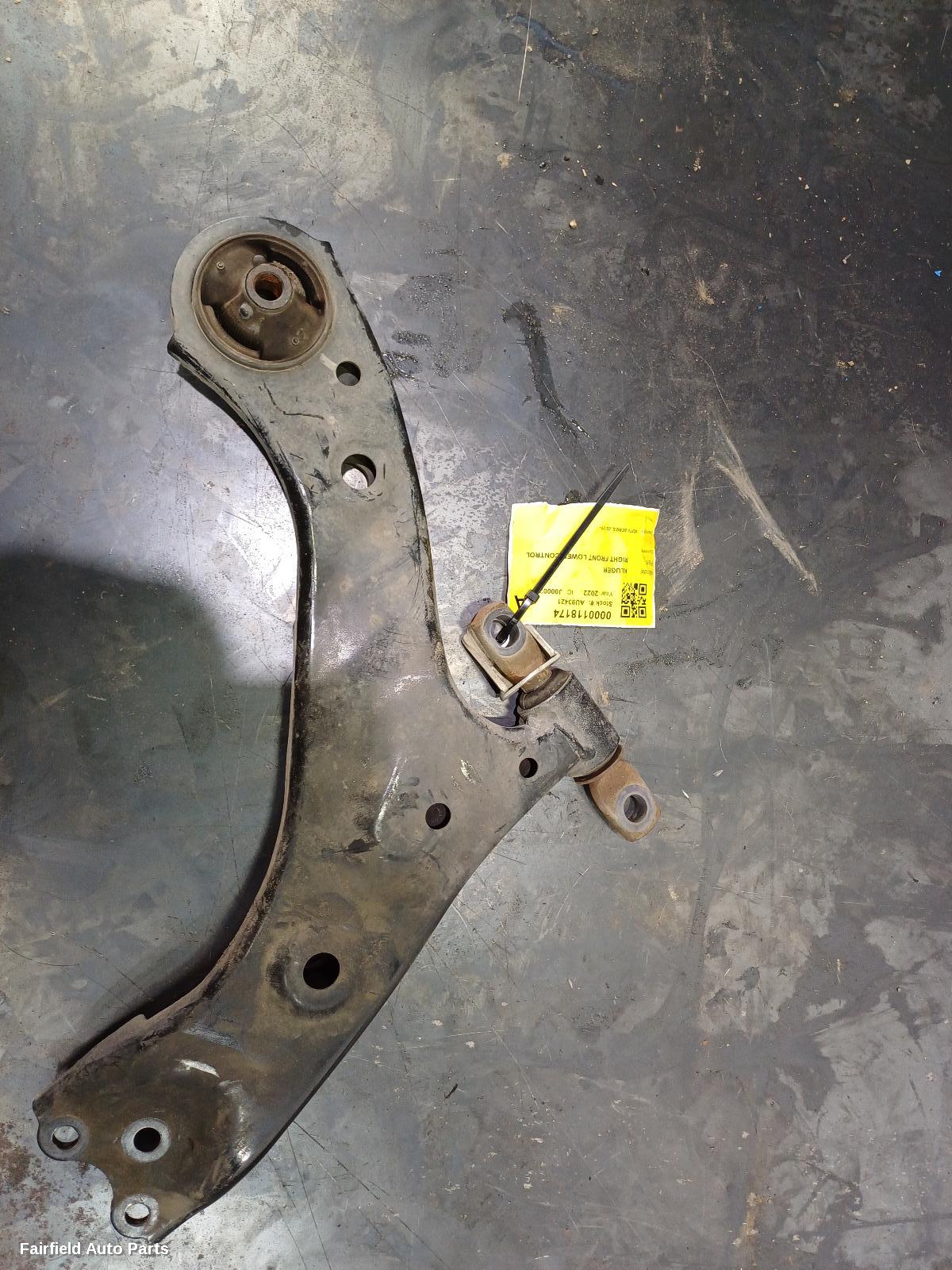 2021-2026 Toyota Kluger Right Front Lower Control Arm