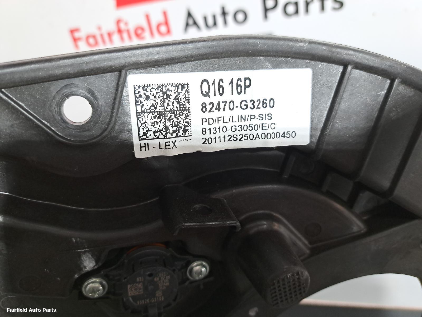 2017-2025 Hyundai I30 Left Front Window Reg Motor