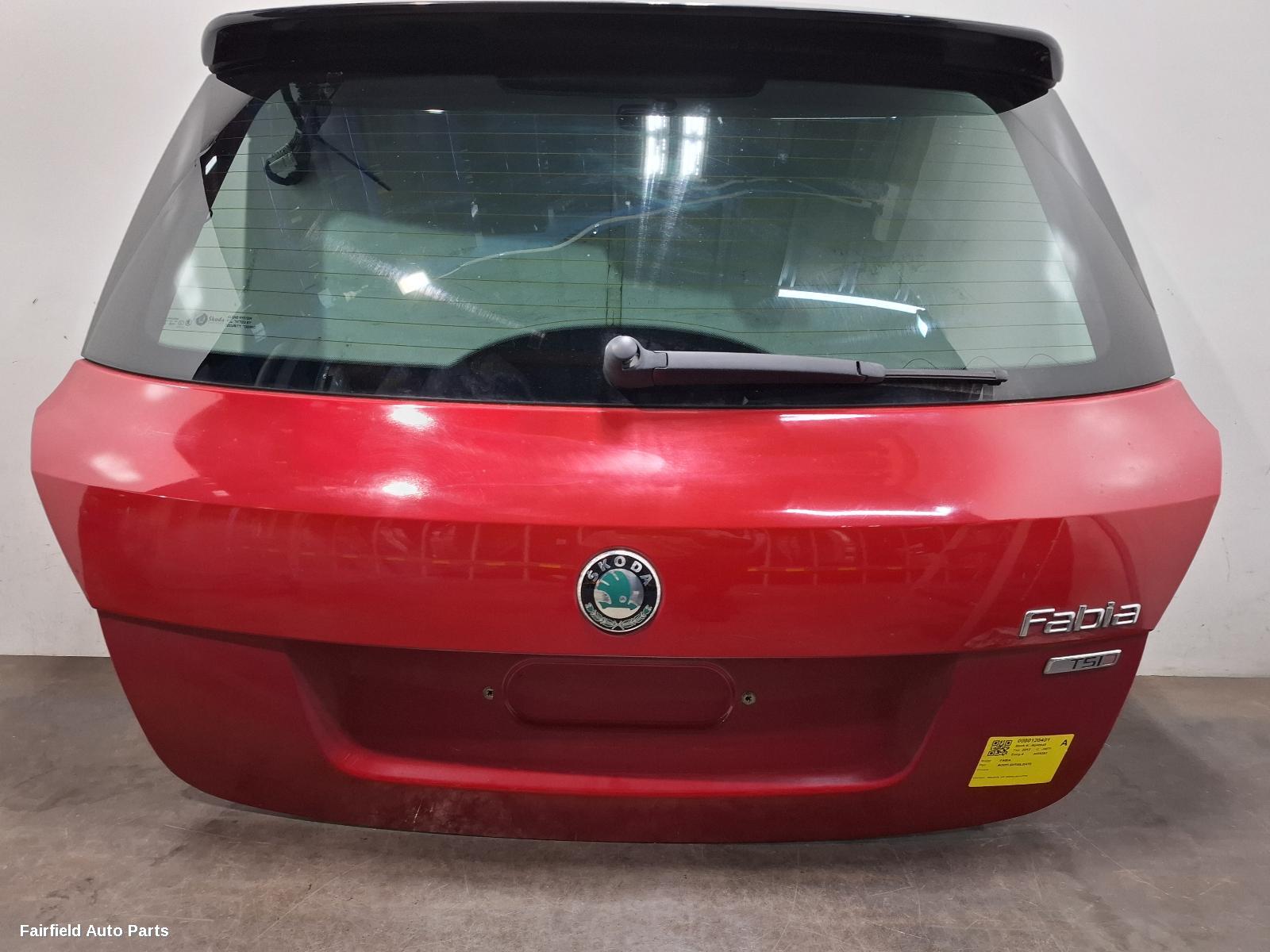 2011-2015 Skoda Fabia Bootlid Tailgate