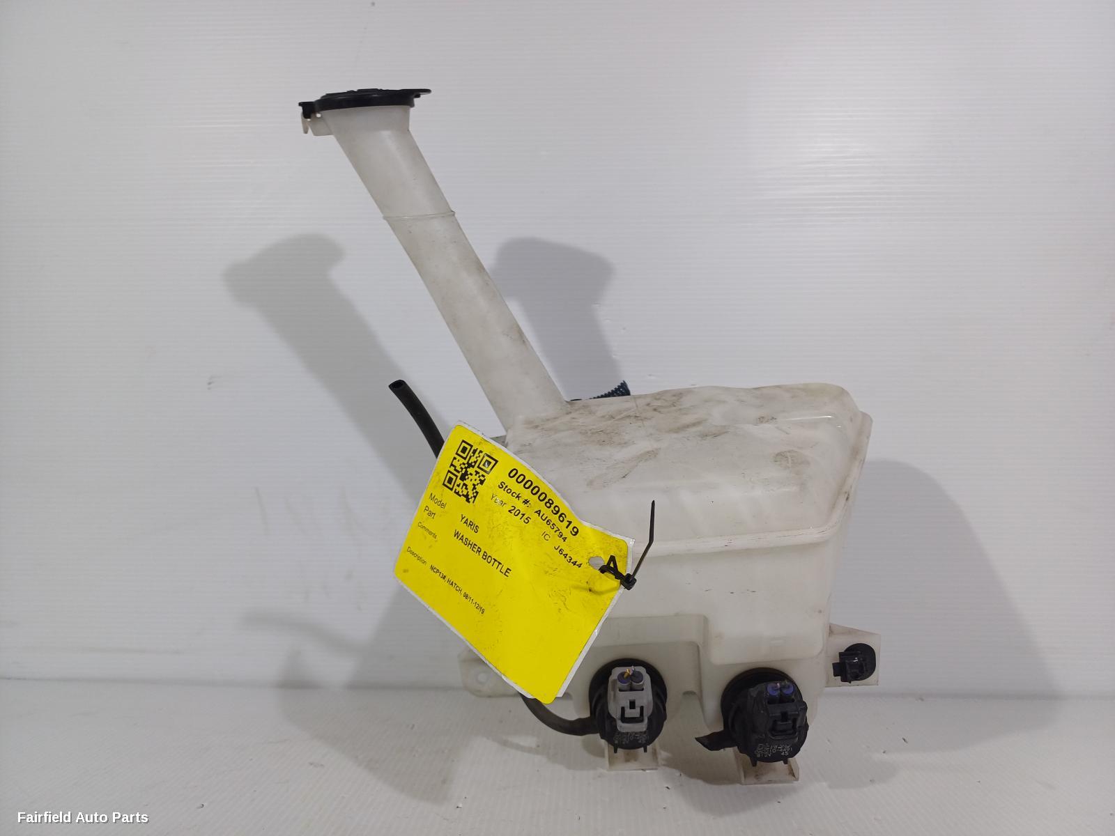 2011-2019 Toyota Yaris Washer Bottle