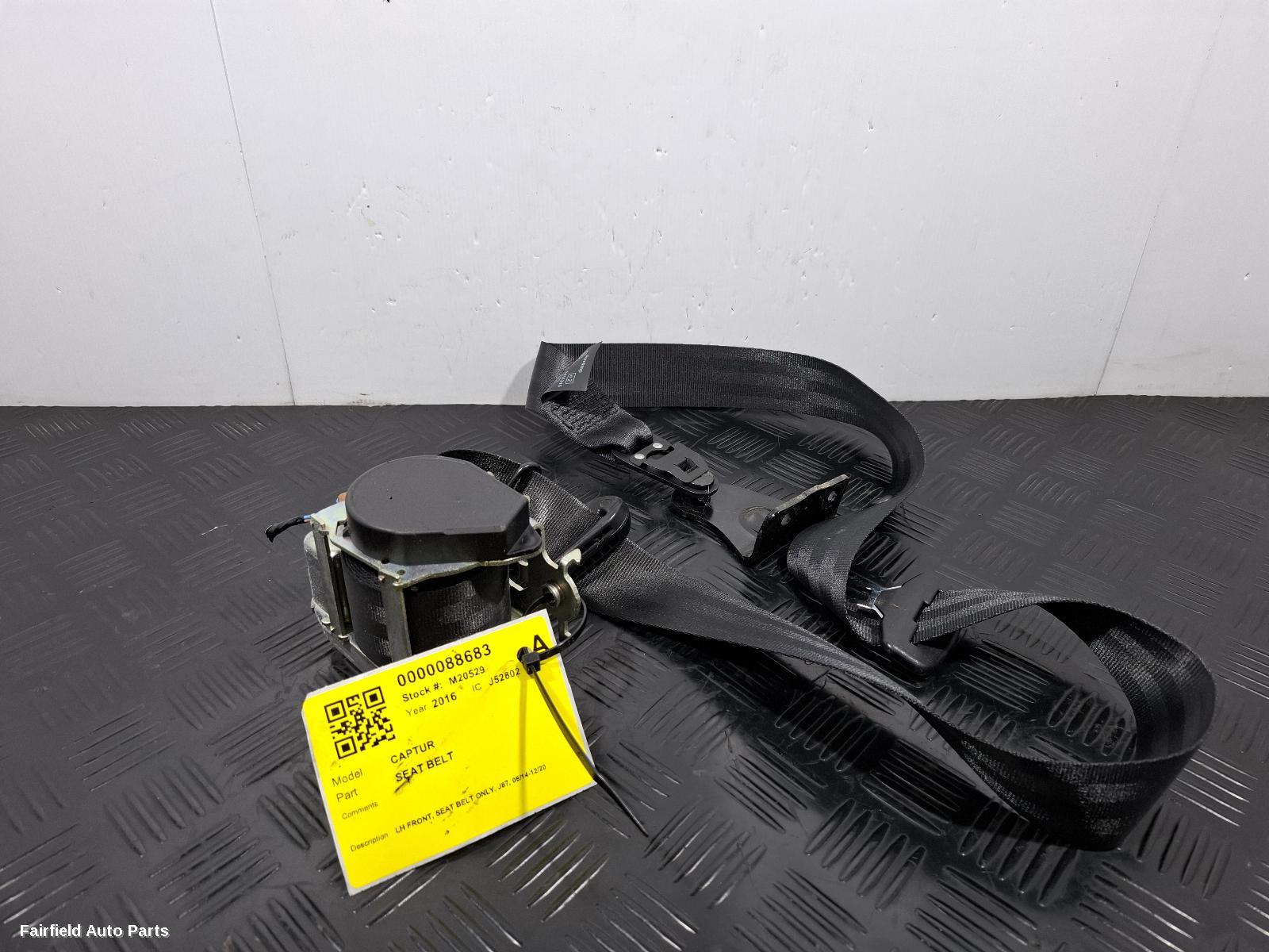 2014-2020 Renault Captur Seatbelt Stalk
