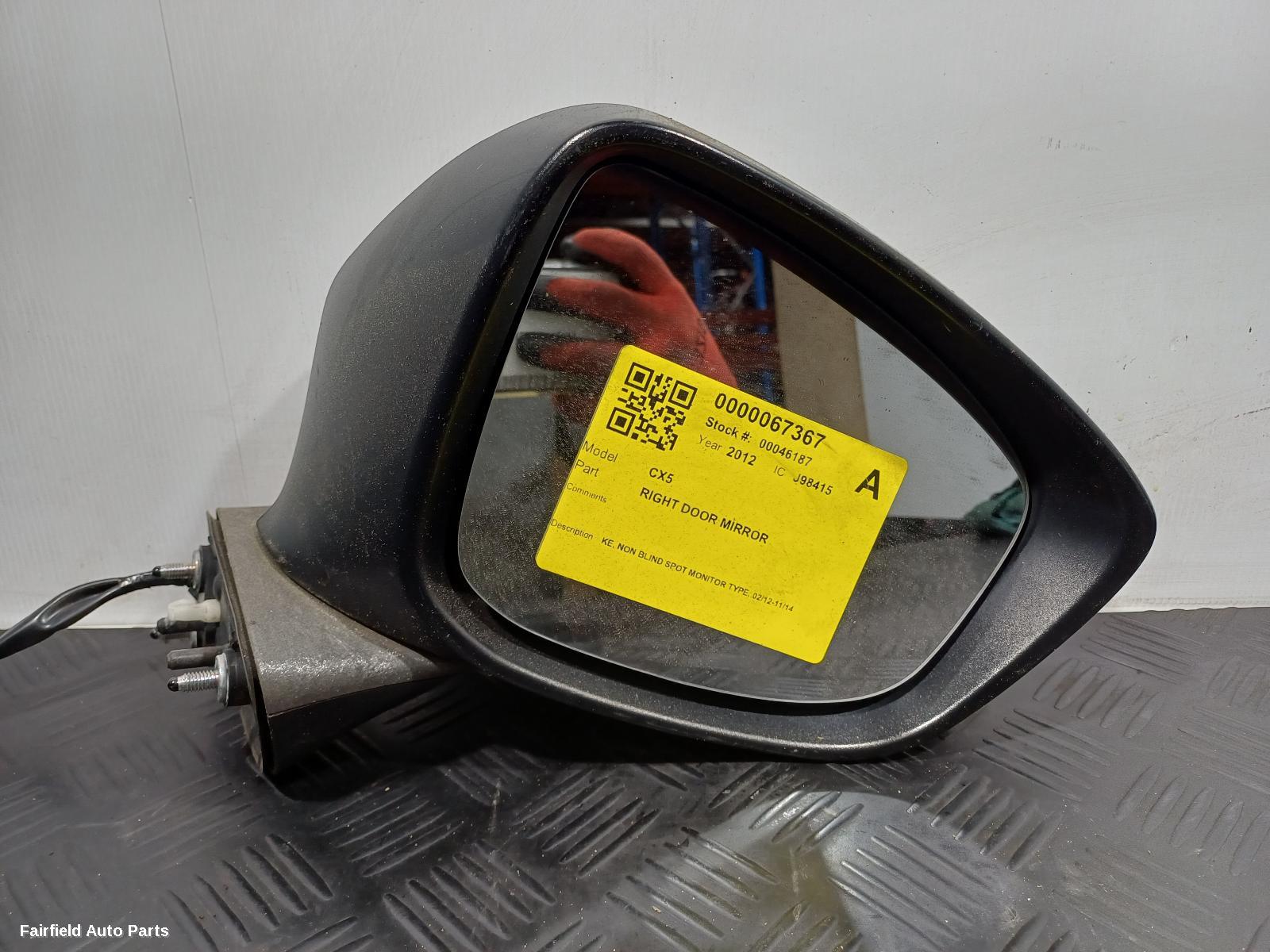 2012-2014 Mazda Cx5 Right Door Mirror