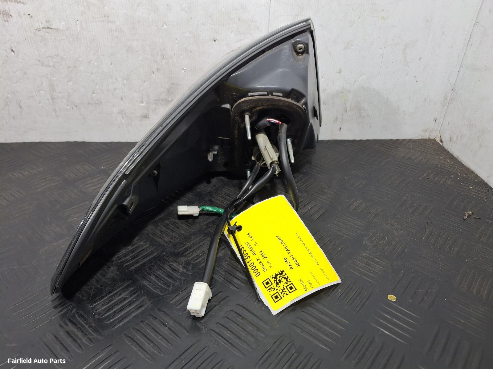 2012-2015 Lexus Rx Series Right Taillight