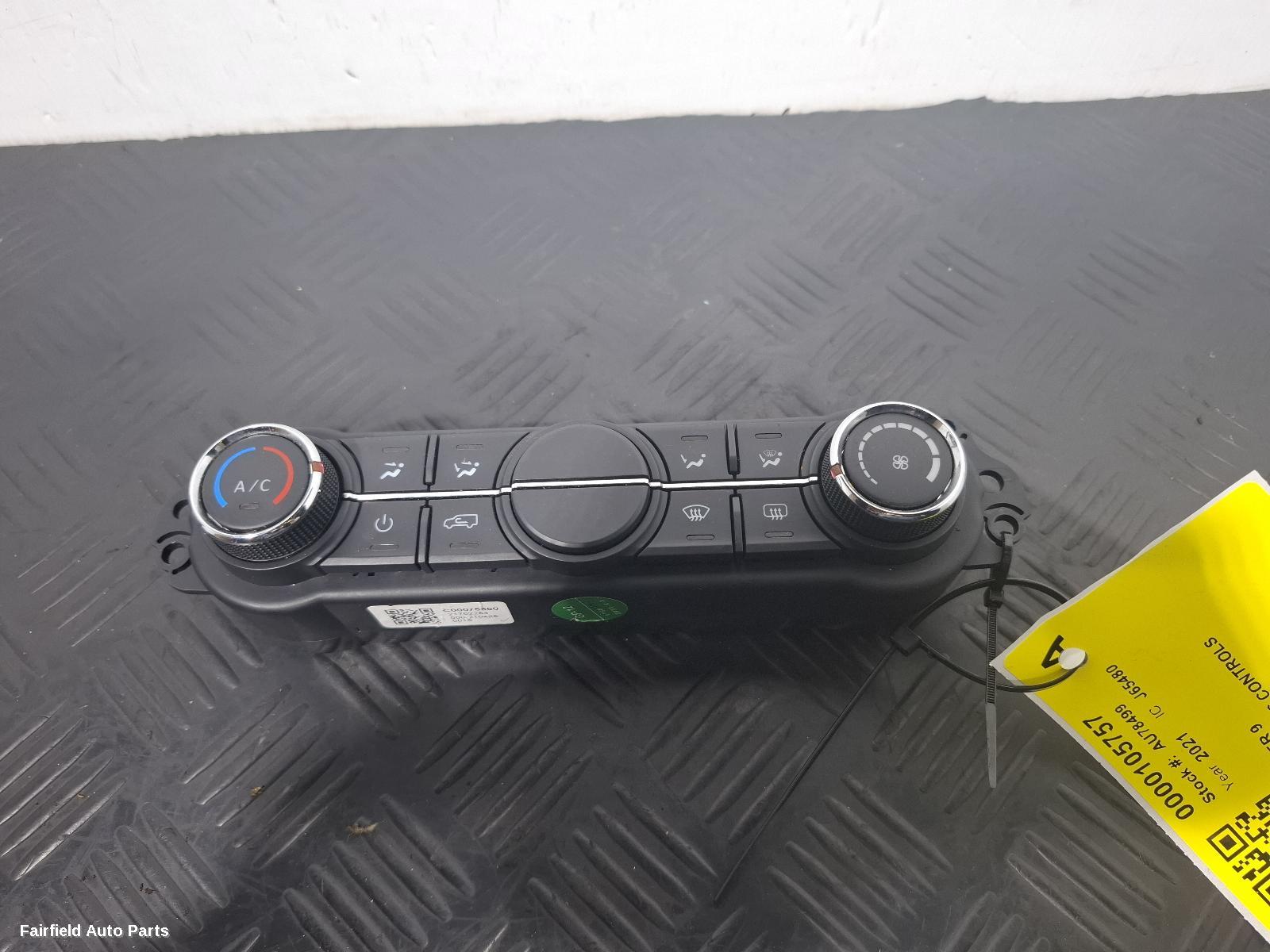 2020-2026 Ldv Deliver 9 Heater Ac Controls