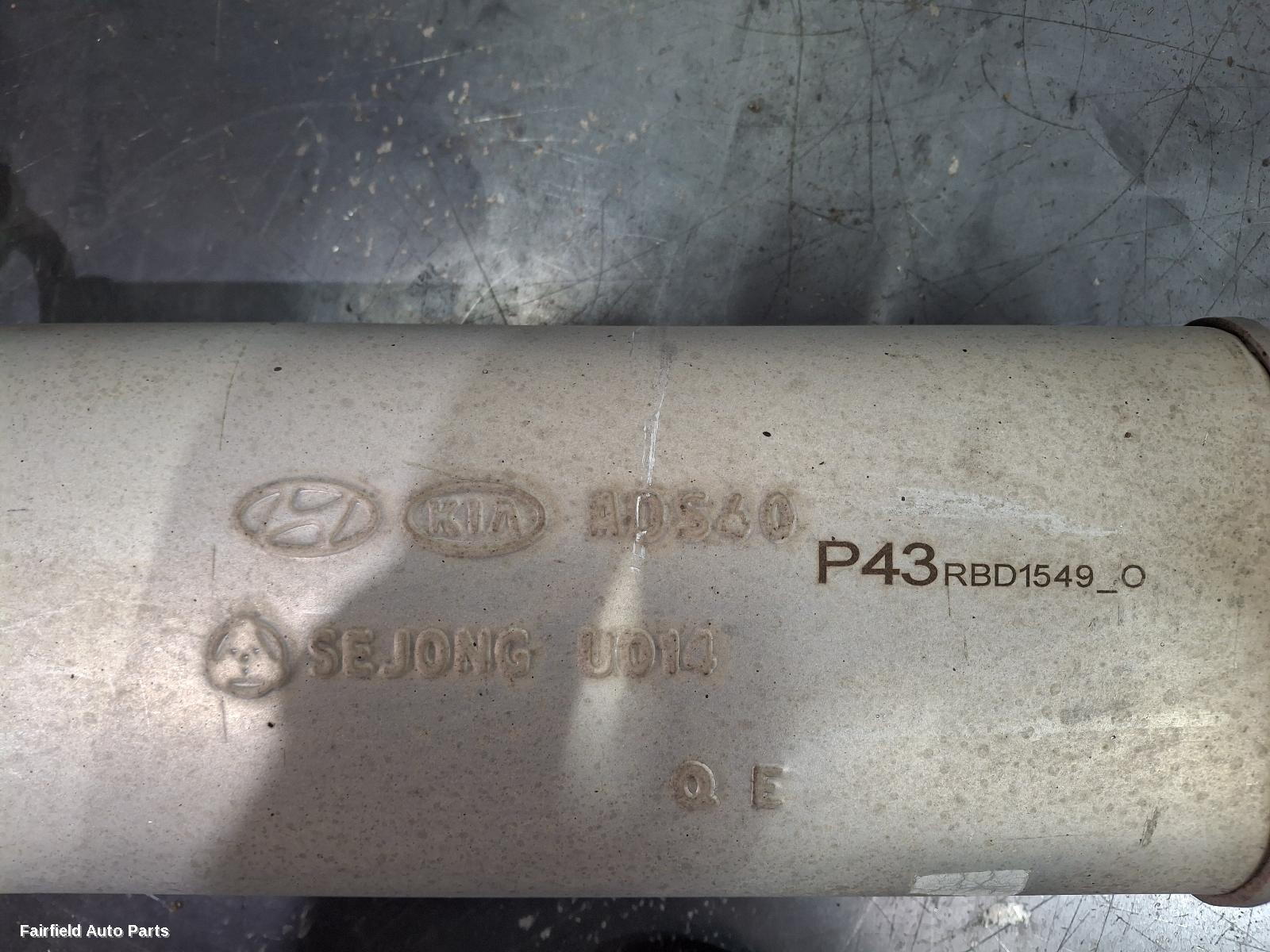 2017-2023 Hyundai I30 Catalytic Converter