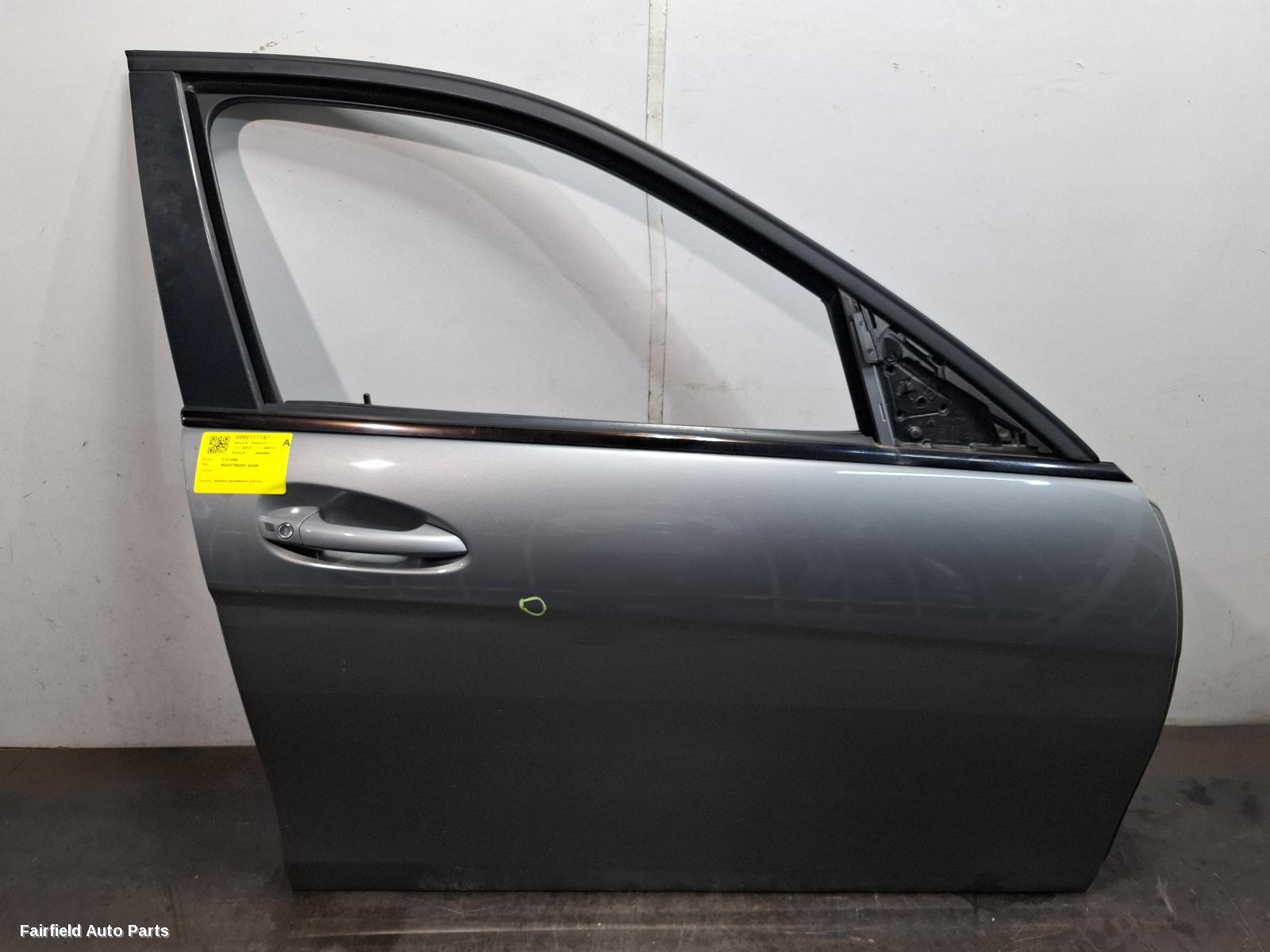 2007-2014 Mercedes C Class Right Front Door