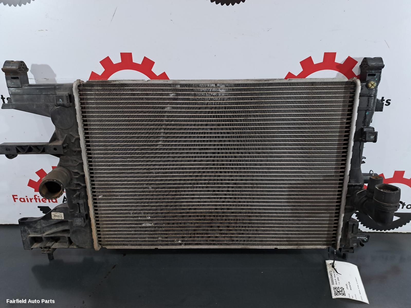 2009-2011 Holden Cruze Radiator