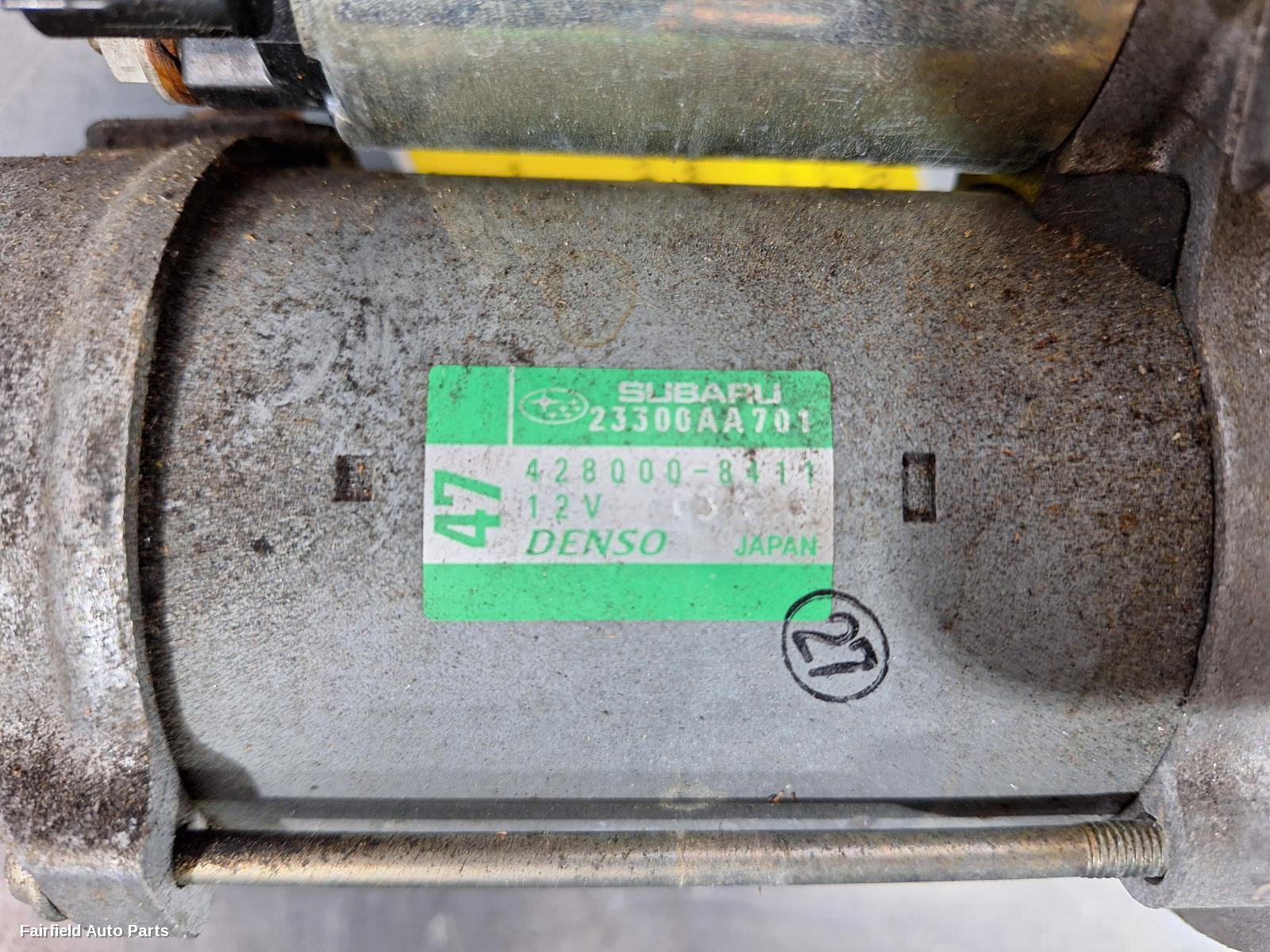2011-2016 Subaru Impreza Starter