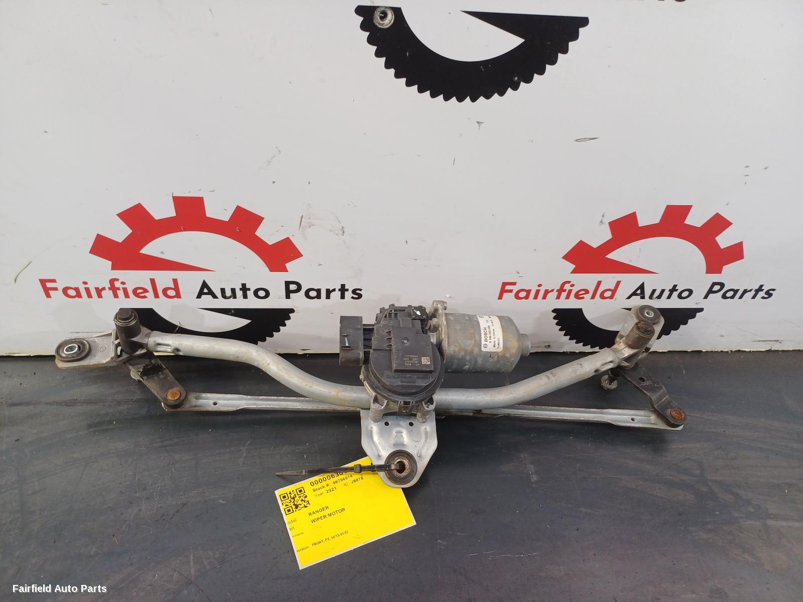 2015-2022 Ford Ranger Wiper Motor
