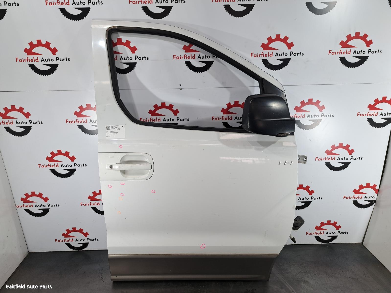2007-2021 Hyundai Iload/imax Right Front Door