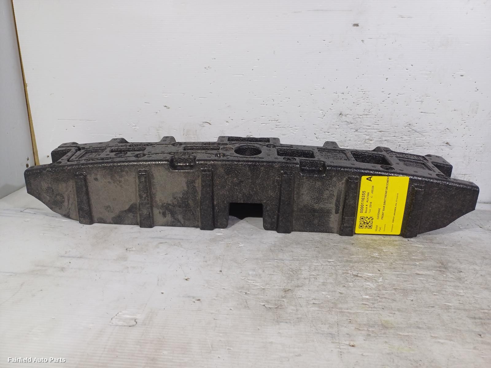 2010-2018 Porsche Cayenne F Bar Reinforc Brack