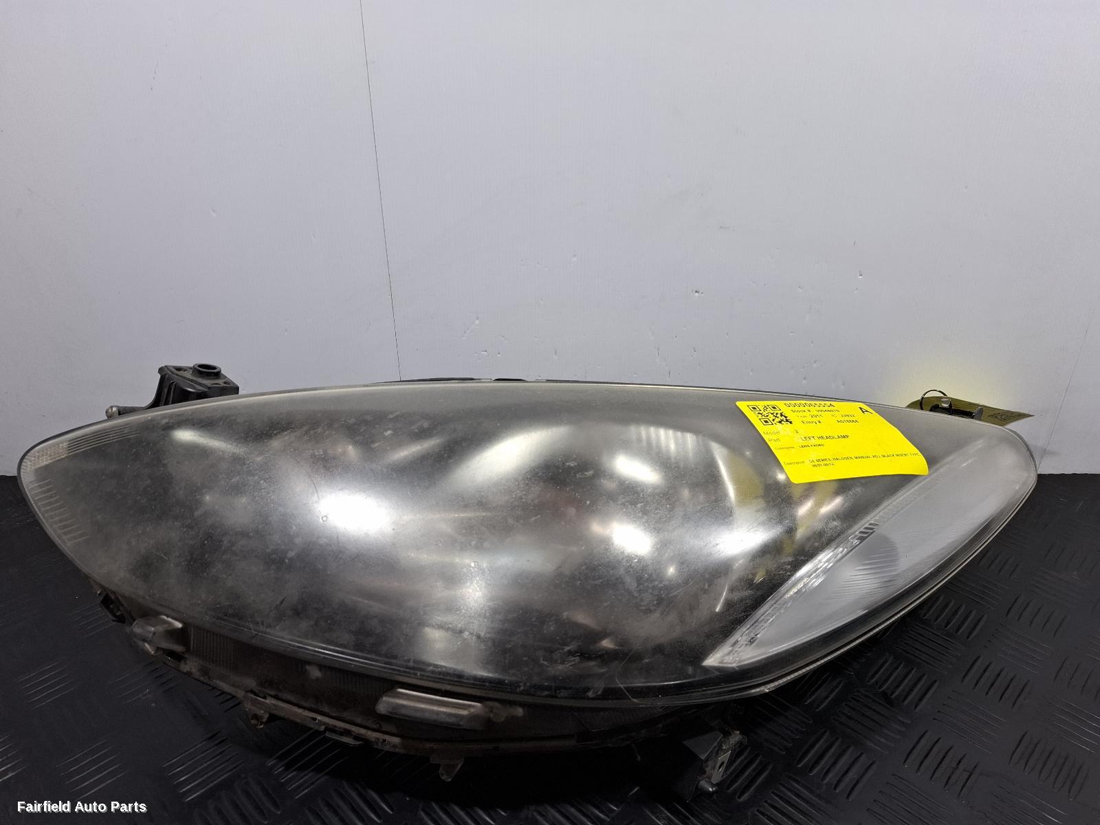 2007-2014 Mazda 2 Left Headlamp