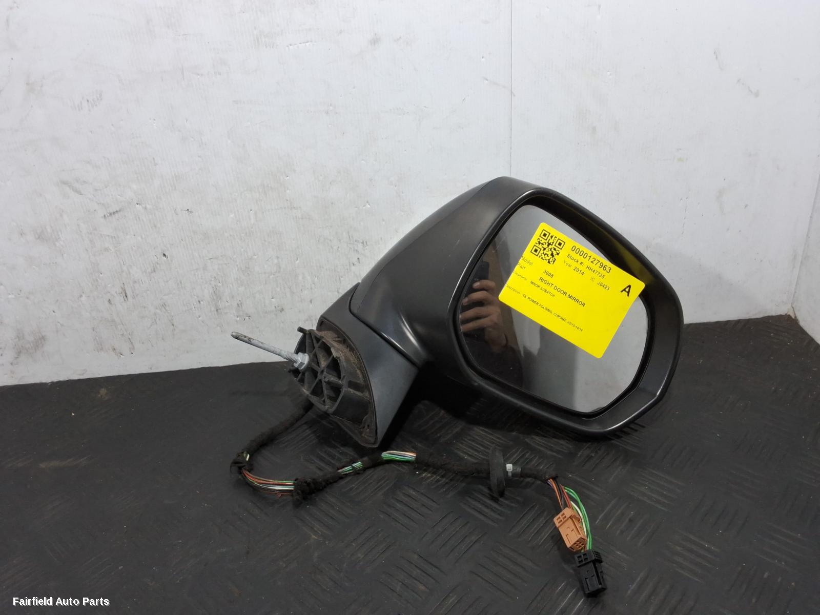 2010-2016 Peugeot 3008 Right Door Mirror